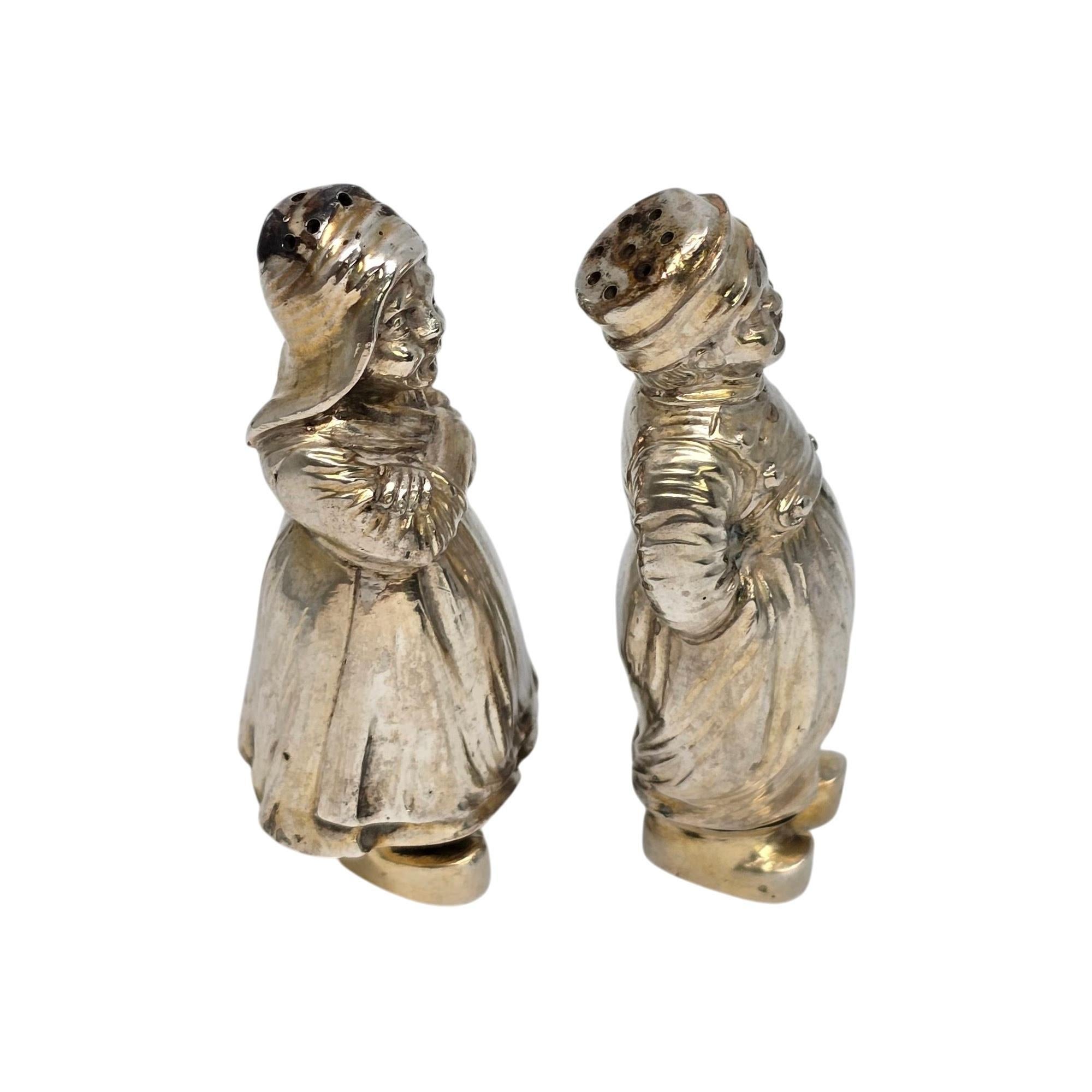 da uomo o donna Antichi Shakers da sale e pepe olandesi in argento 800, #21582 in vendita