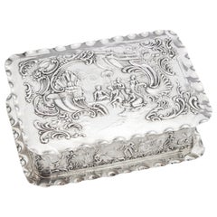 Antique German 800 Silver Box