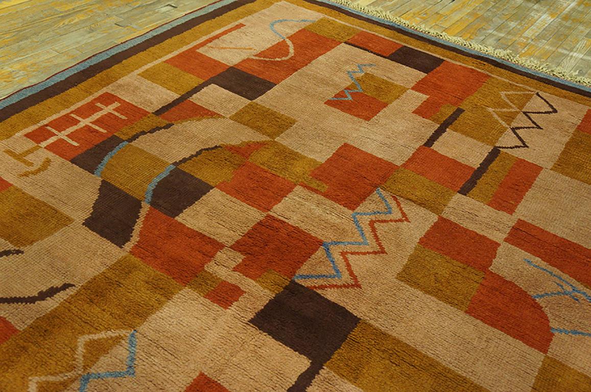 German Art Deco Rug In Good Condition For Sale In New York, NY