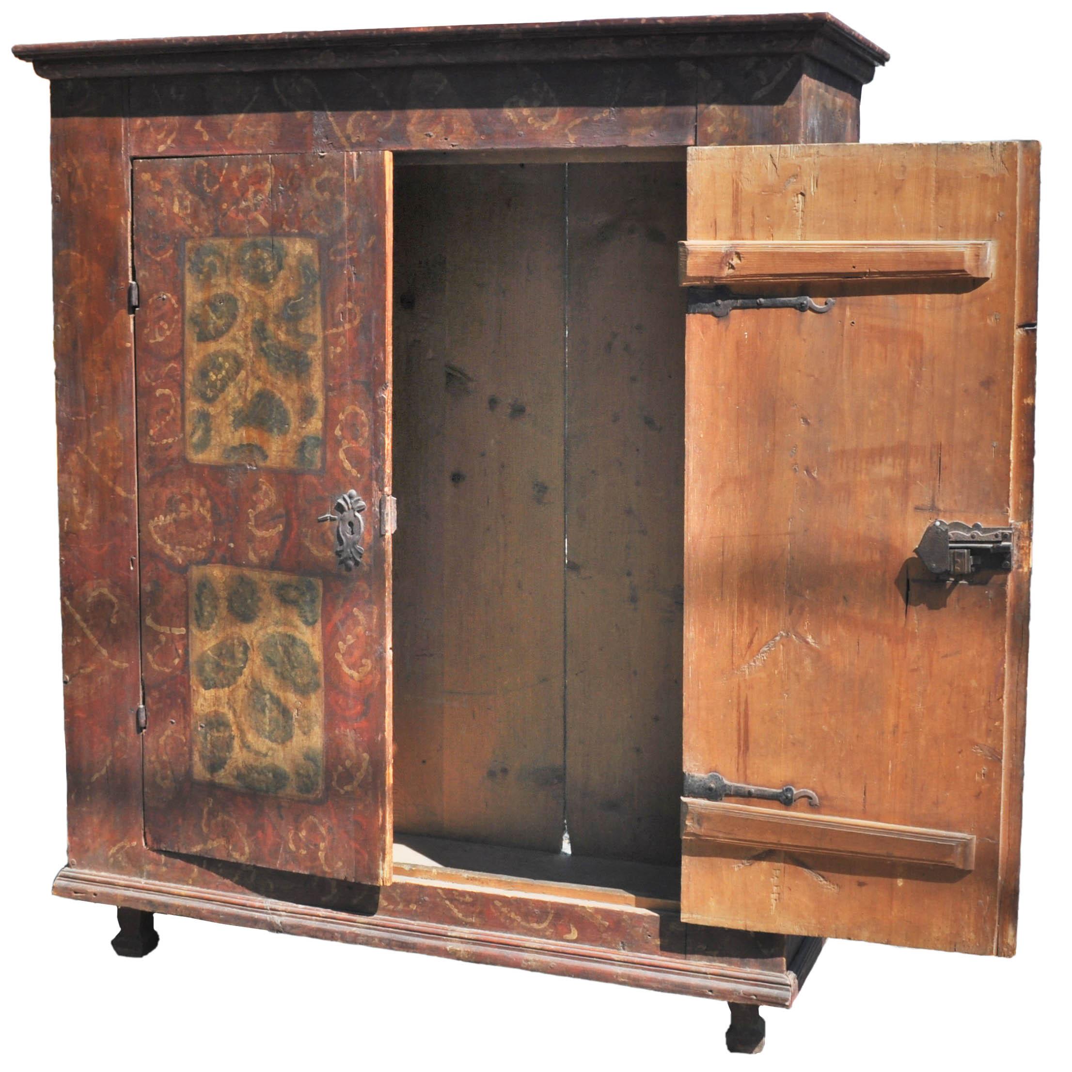 antique german cabinet