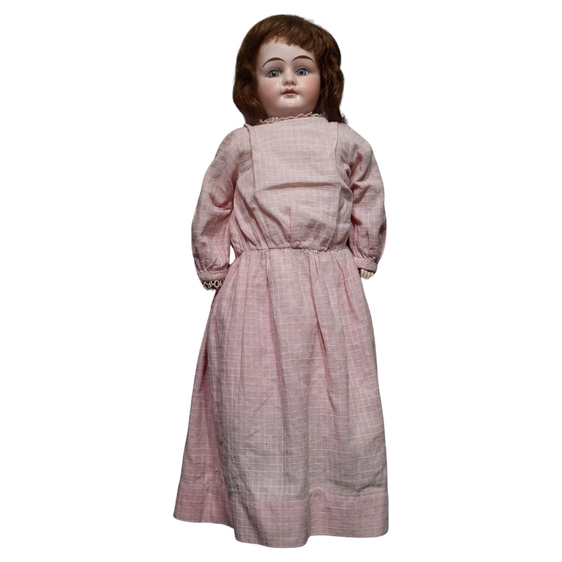 Antique German Bisque Doll A & M Armand Marseille, Ric#006 For Sale
