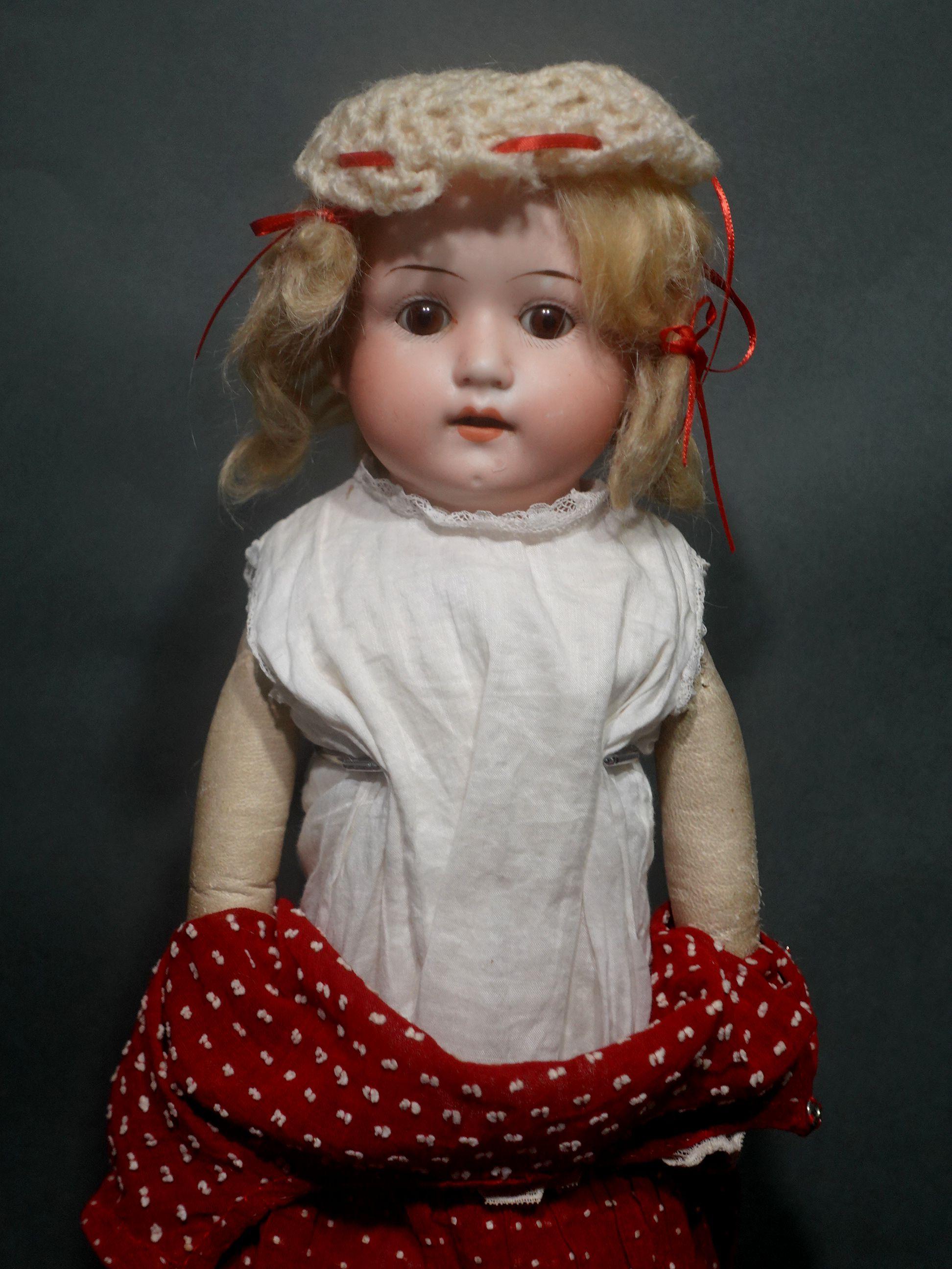 Antique German Bisque Doll Armand Marseille, Ric#007 For Sale 1