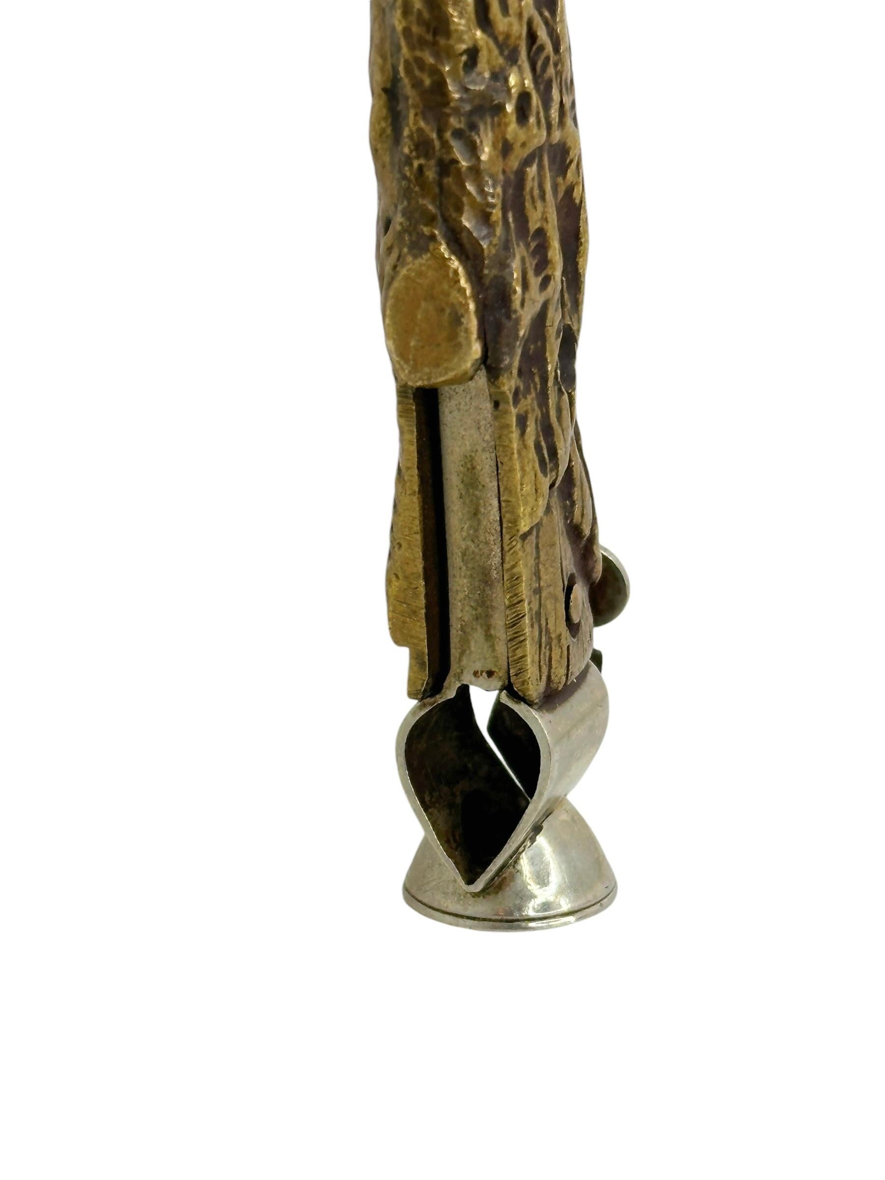 Antique German Bronze Cigar Cutter with Dog , 1900s 2