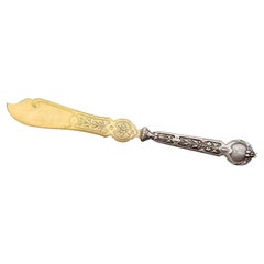 Antique German Butter Knife of Paul L.E. von Kleist solid 835 Silver / 71gr