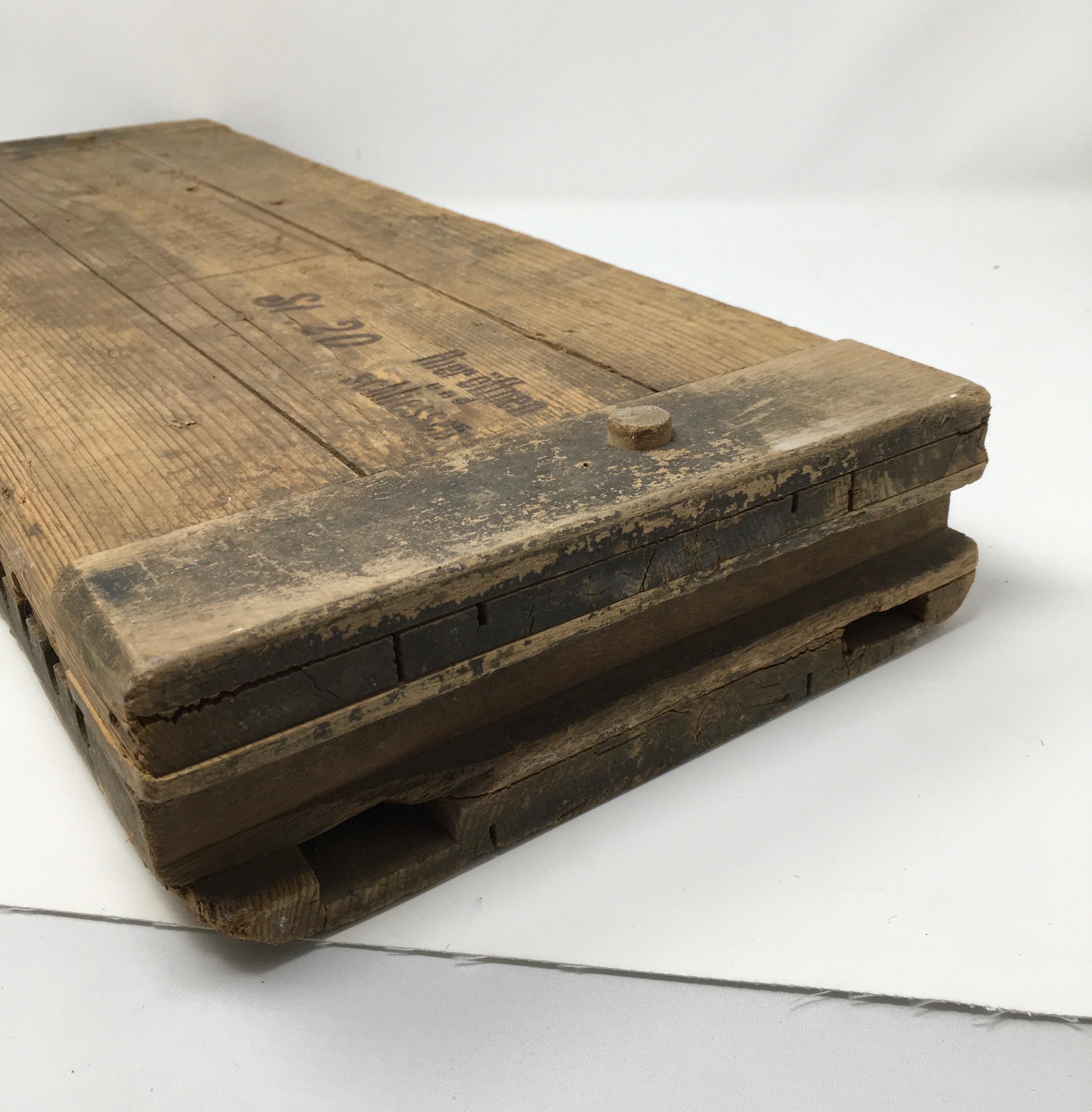 Antique German Cigar Mold 9