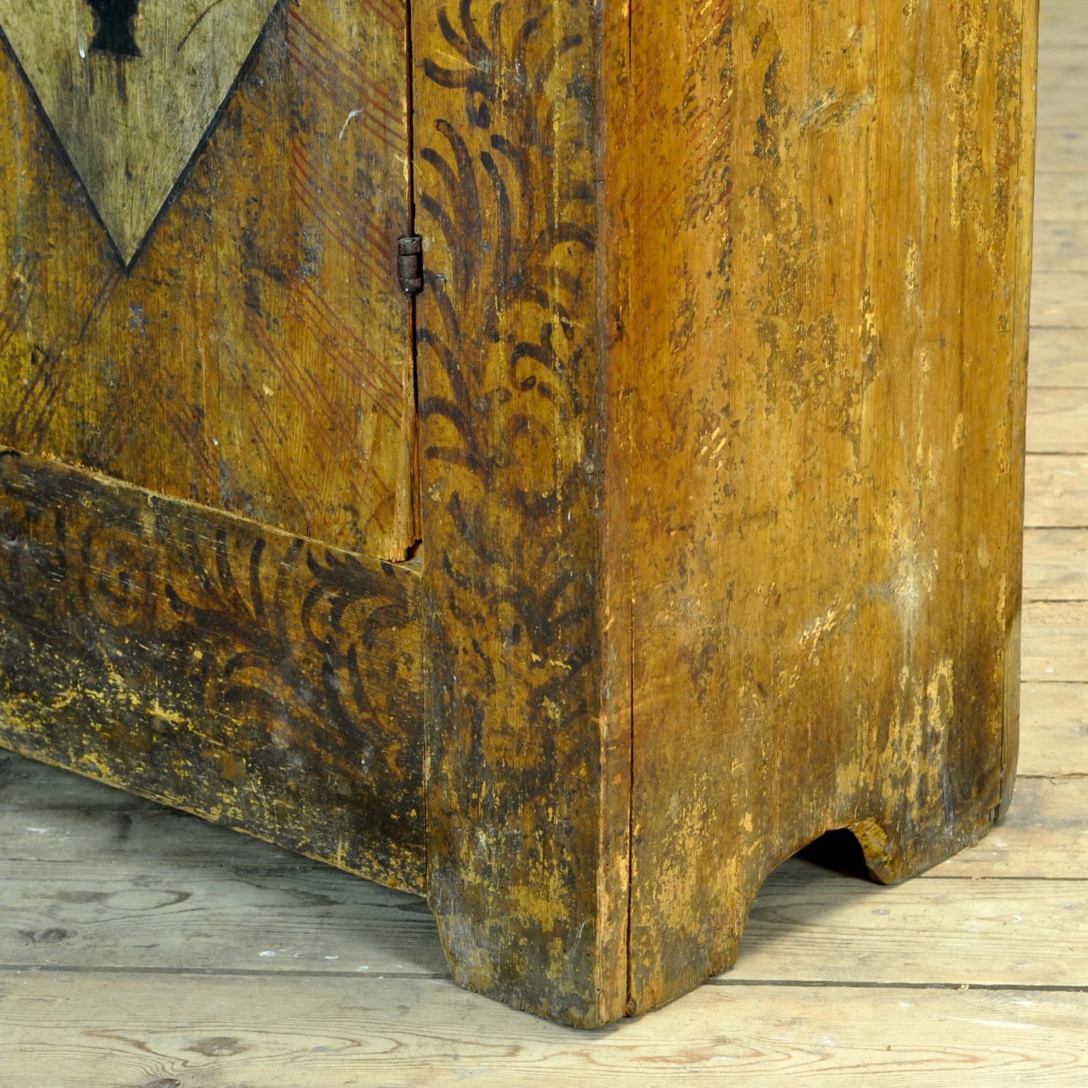 Antico gabinetto di arte popolare tedesca, circa 1850 in vendita 6