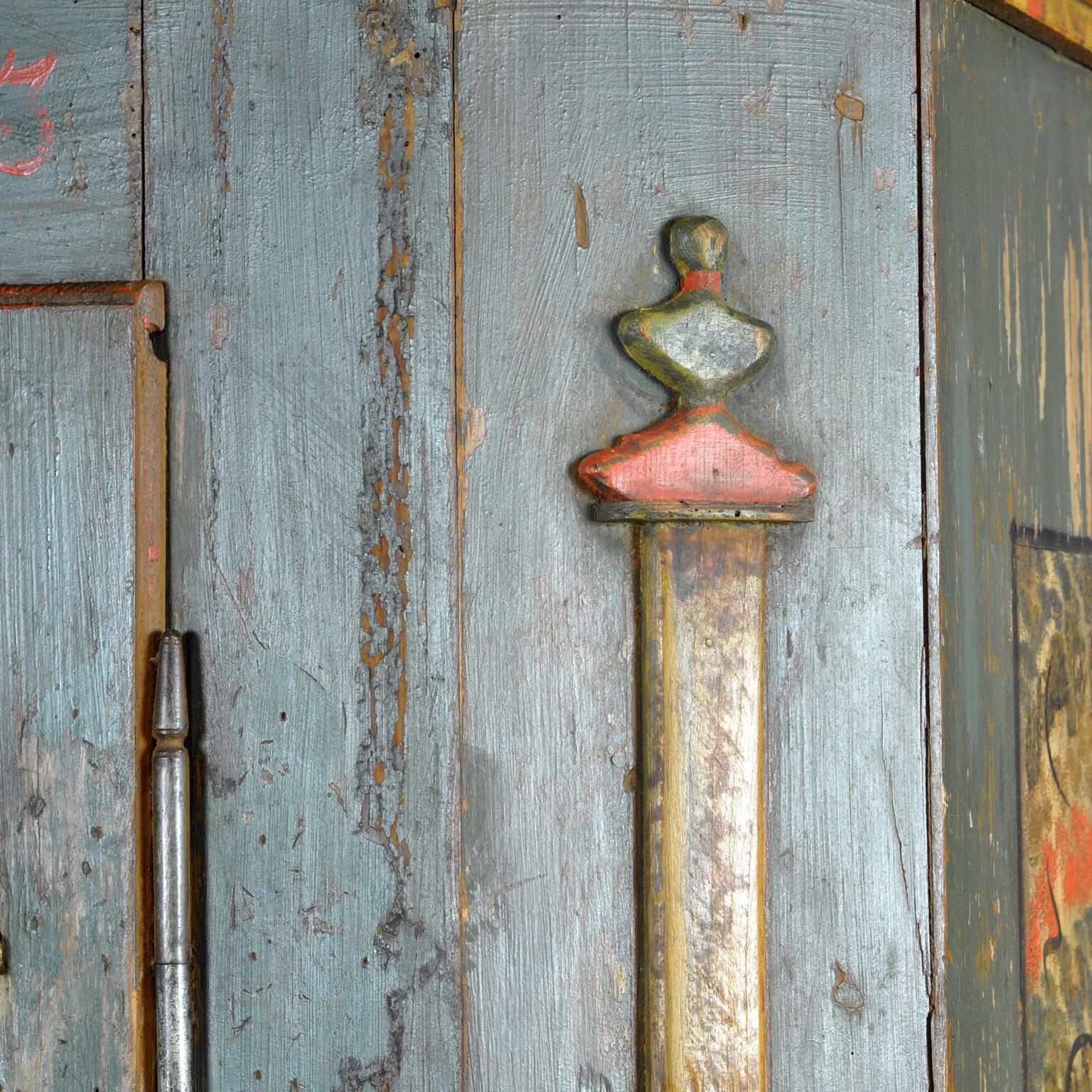 Antique German Hand Painted Cabinet, Anno 1803 12