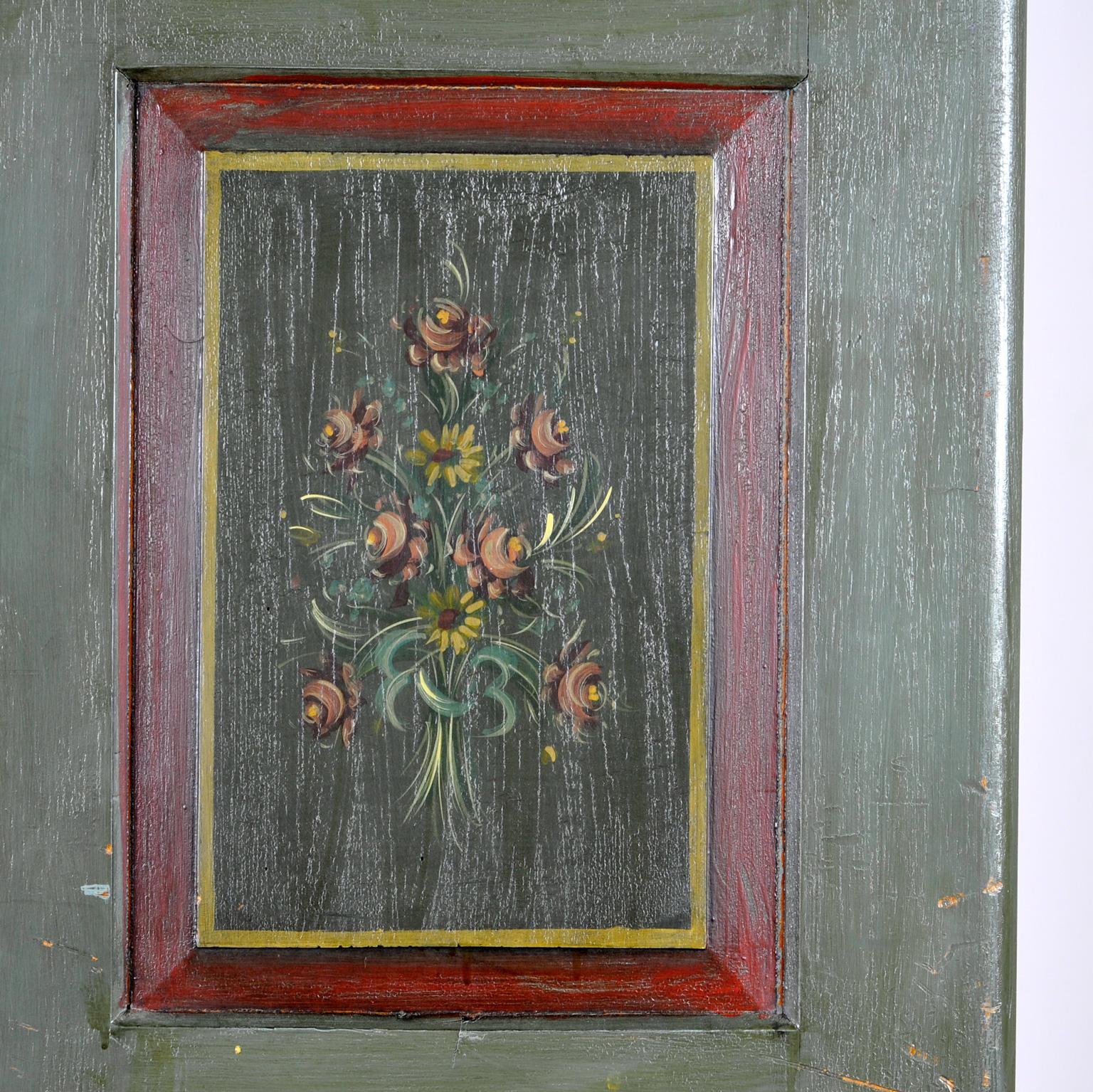 Antique German Hand Painted Cabinet, circa 1850 7