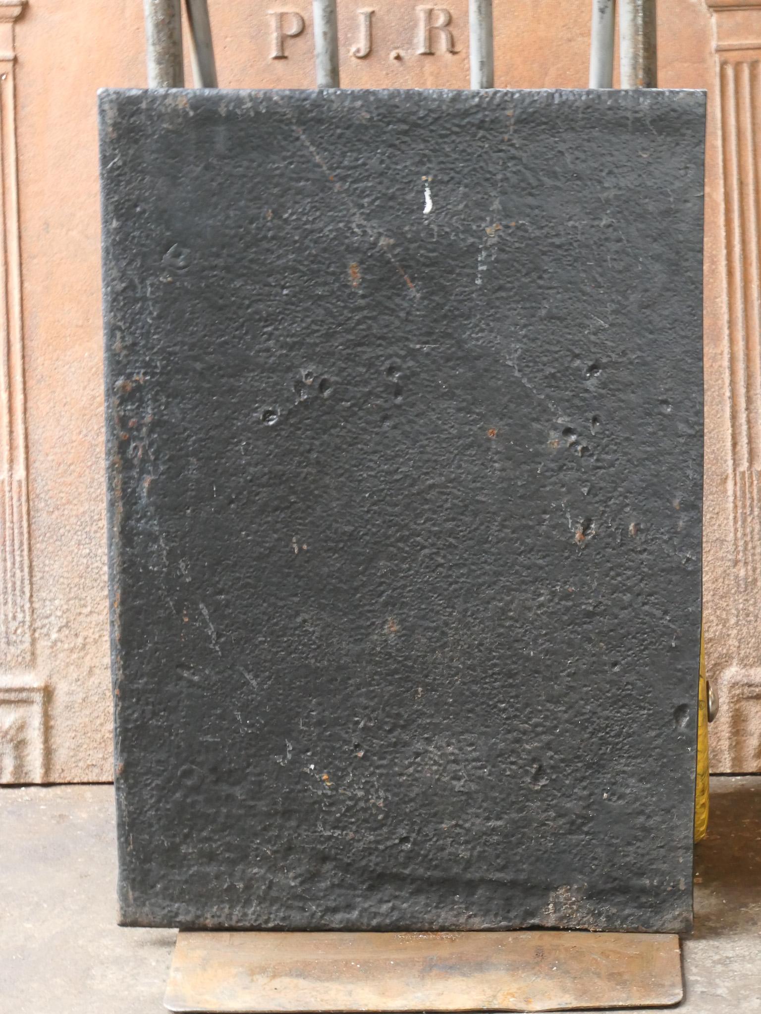 Antique German 'Judgement of Solomon' Fireback / Backsplash, 18th Century 5