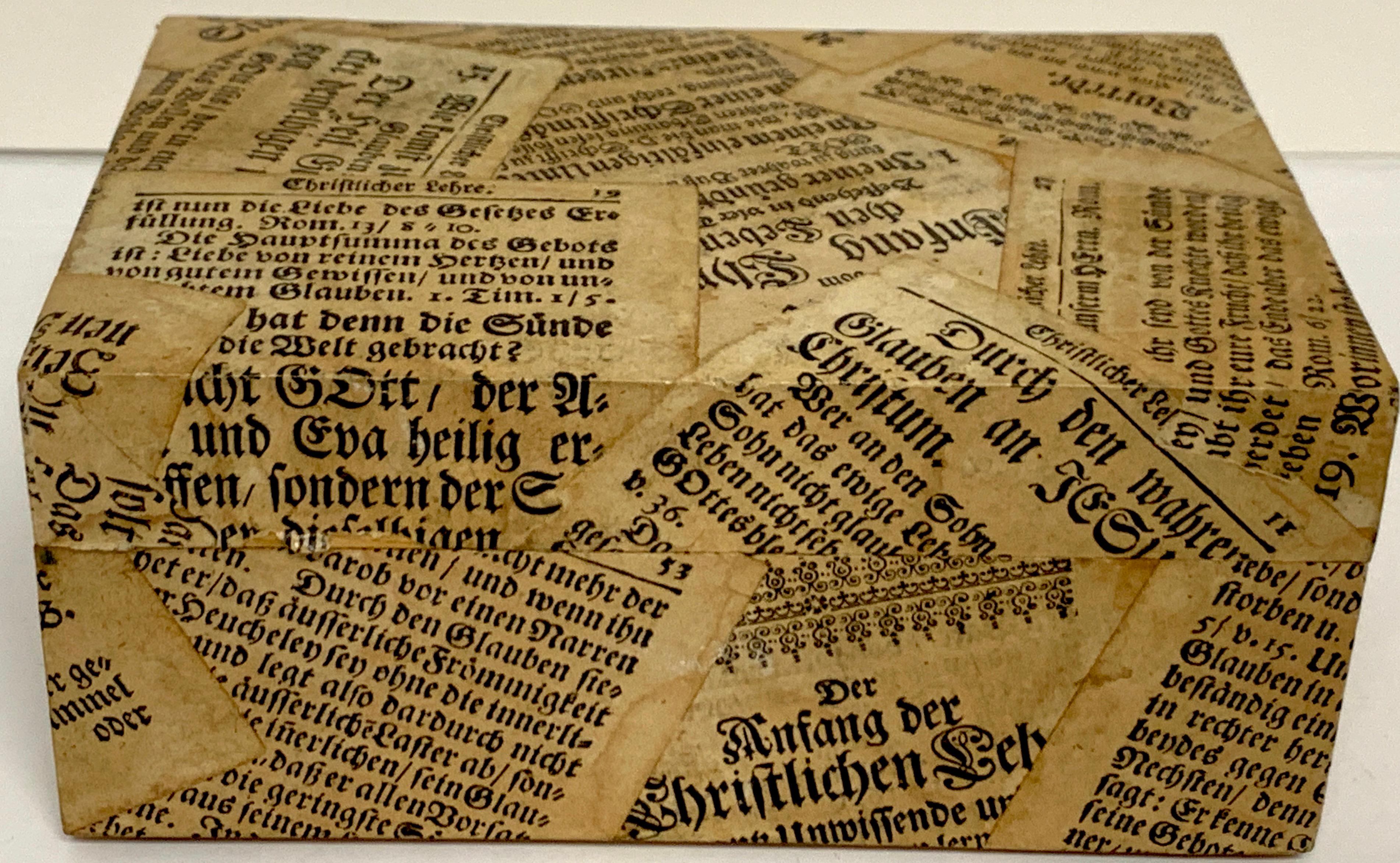 decoupage book pages