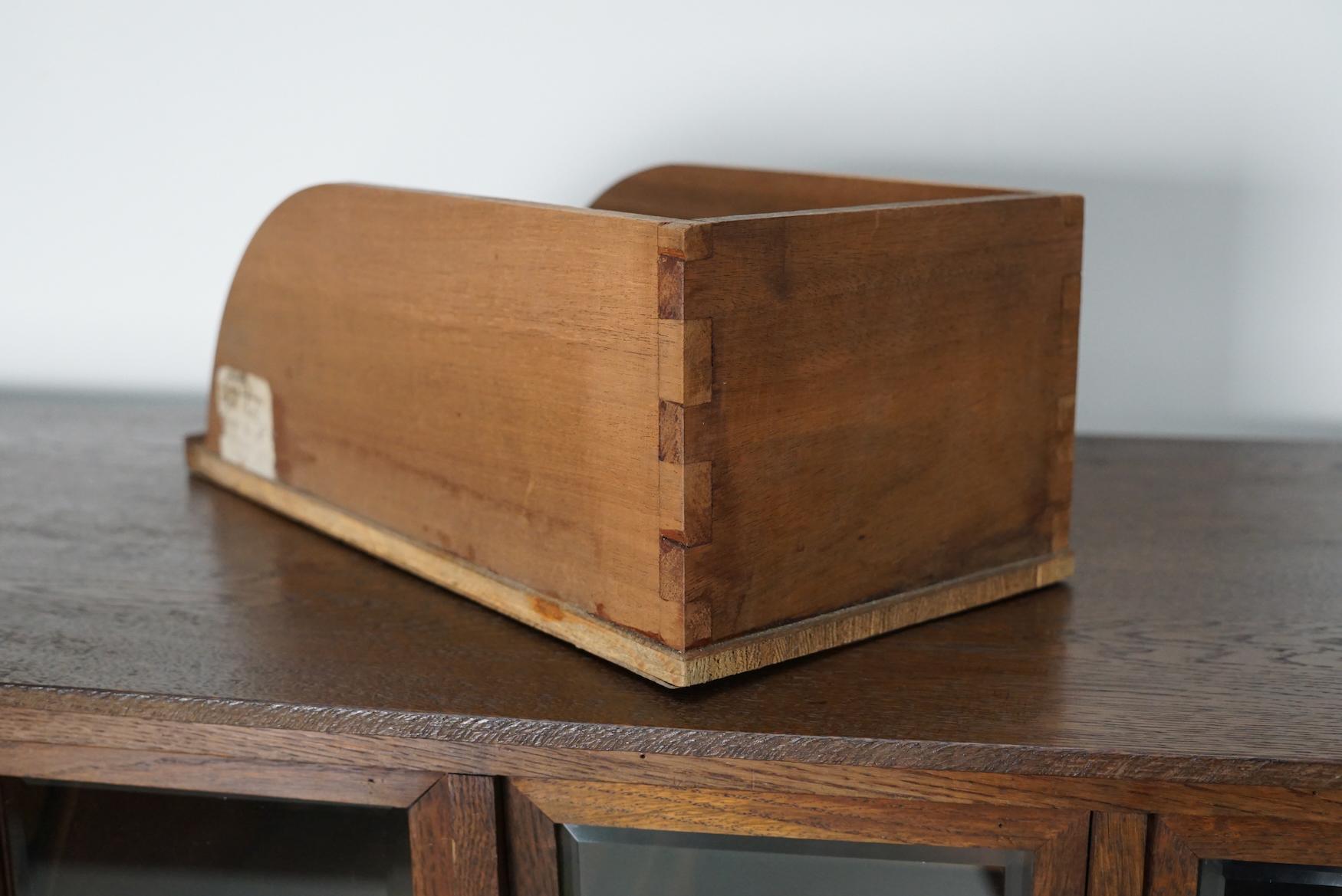 Antique German Oak Haberdashery Shop Cabinet, 1920/30s For Sale 2