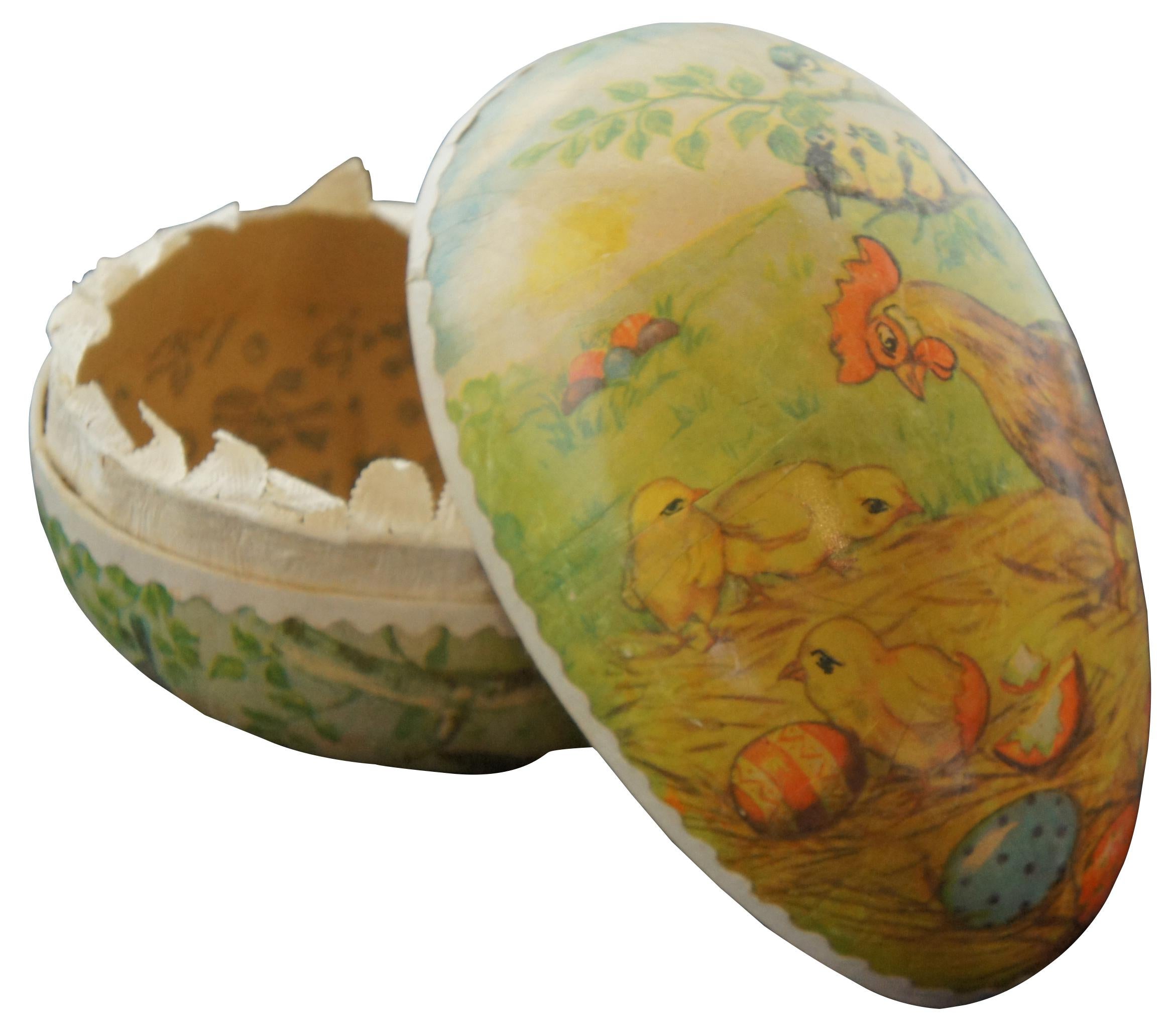 easter egg rooster