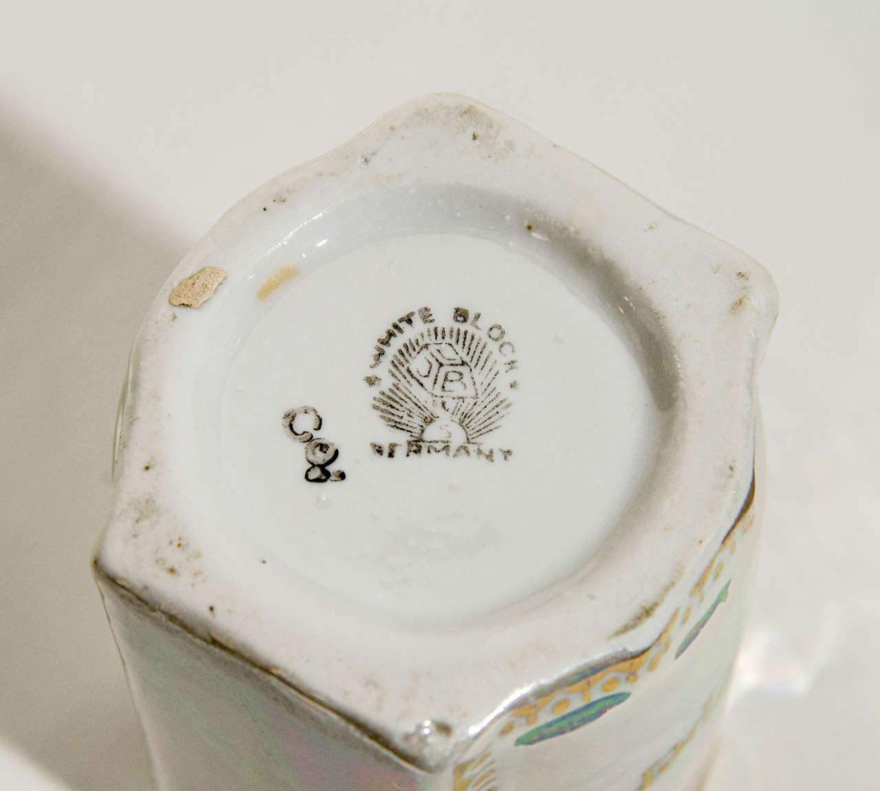 Antique German Porcelain Apothecary Jars and Spice Set, 12 Piece 1