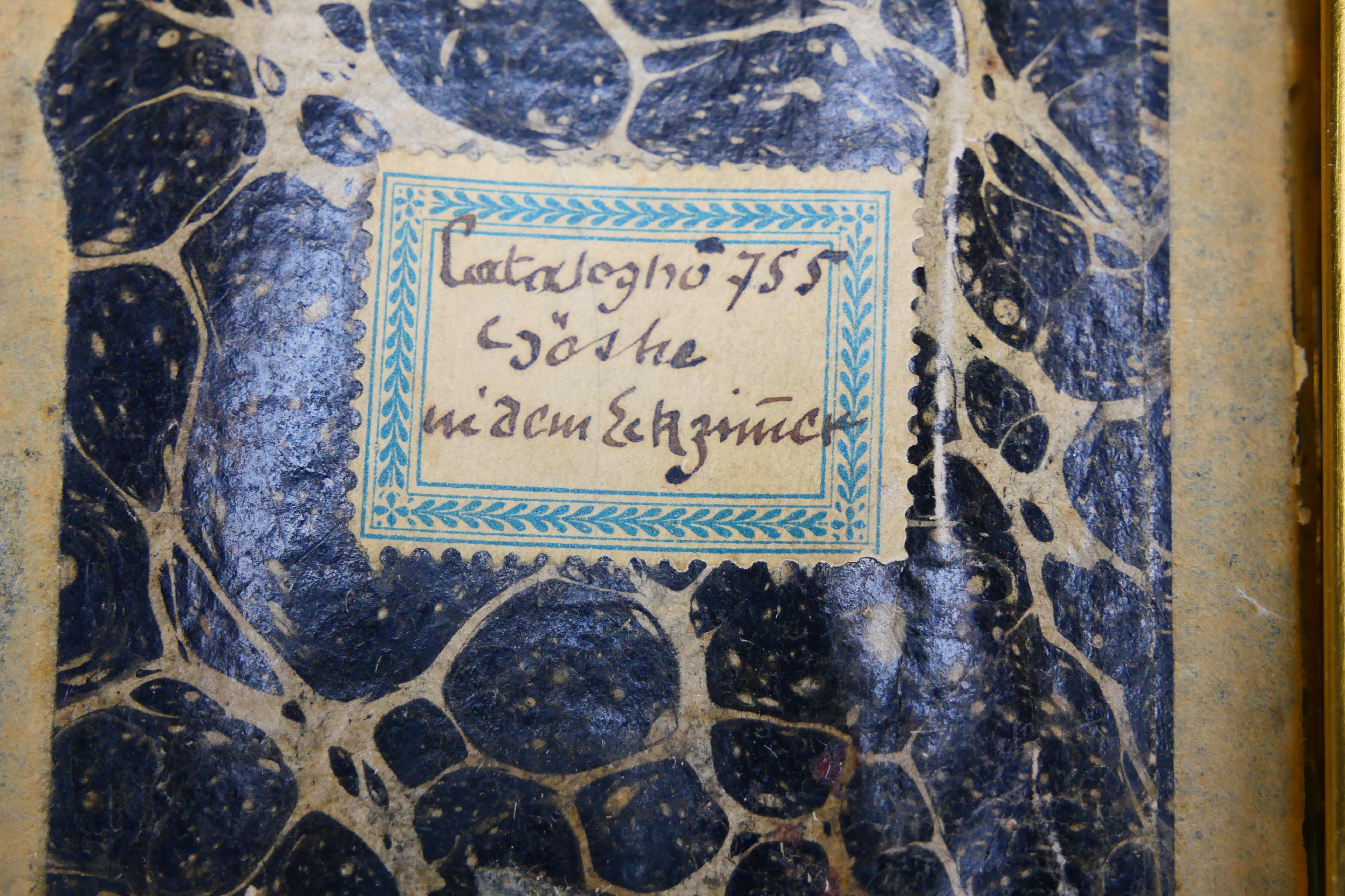 Antike preußische Miniaturmalerei Porträt von J.W. von Goethe im Angebot 9