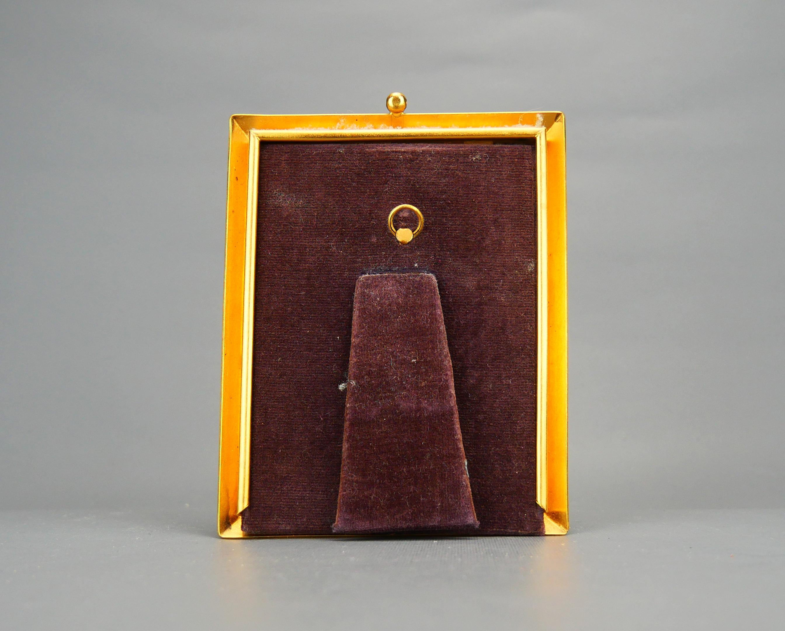 Antike preußische Miniaturmalerei Porträt von J.W. von Goethe (Regency) im Angebot