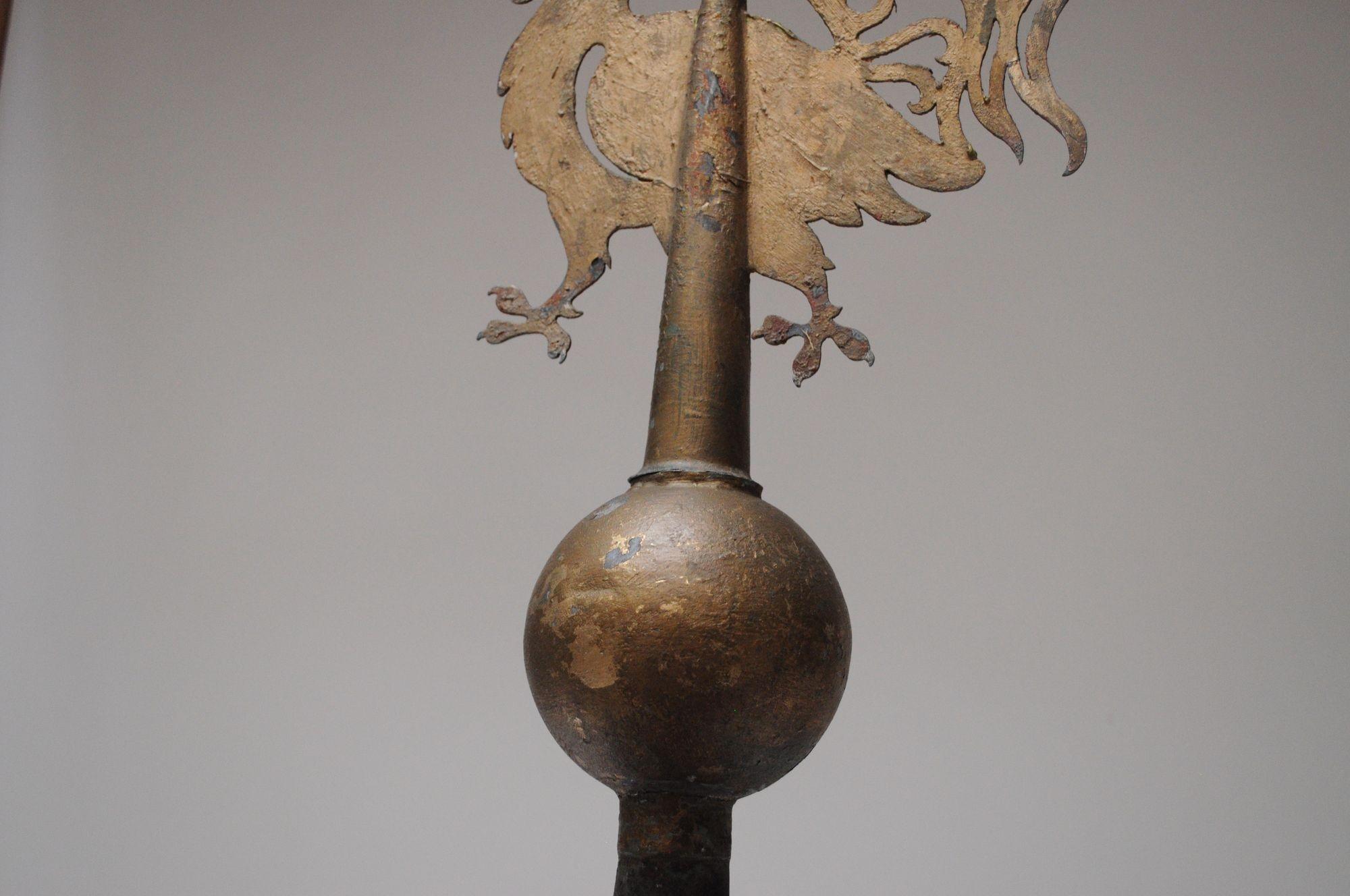 Antique German Rooster Mounted Weathervane For Sale 12