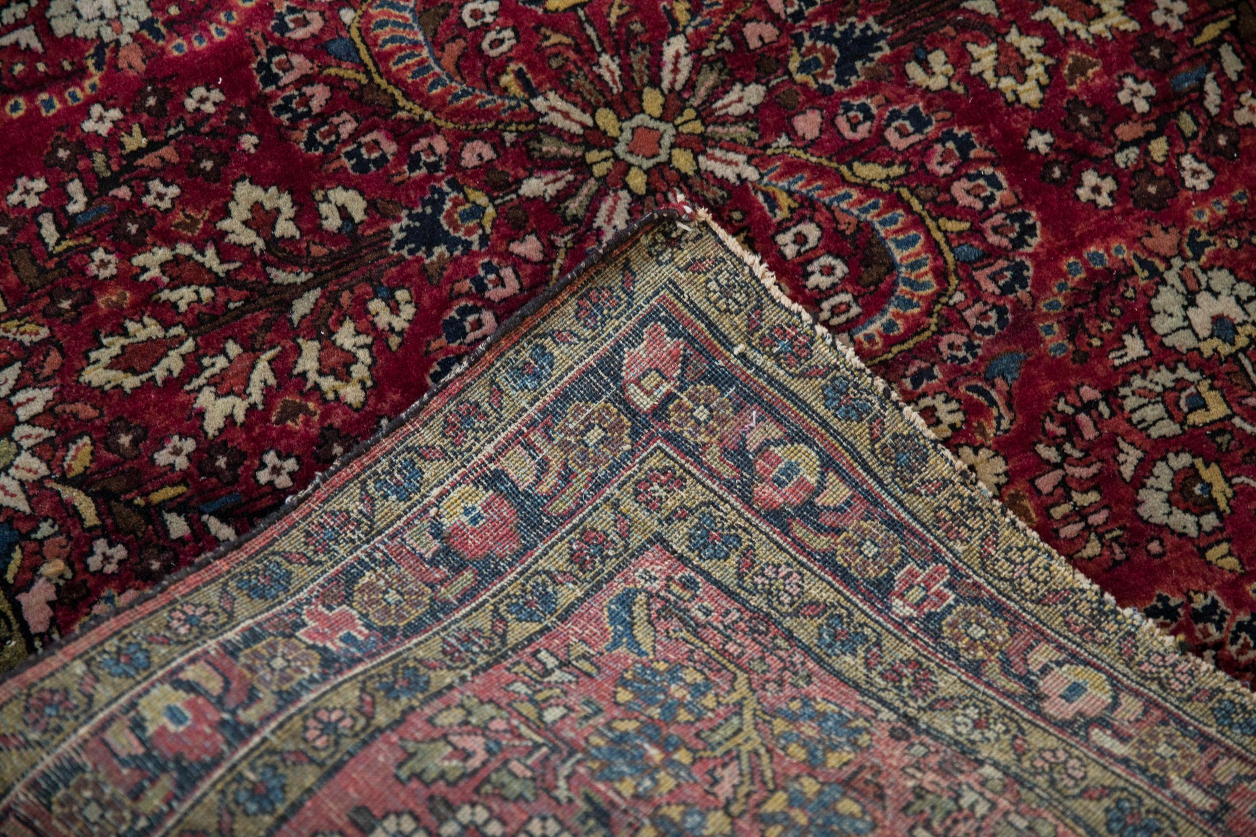 Antiker deutscher Sarouk-Teppich im Angebot 1