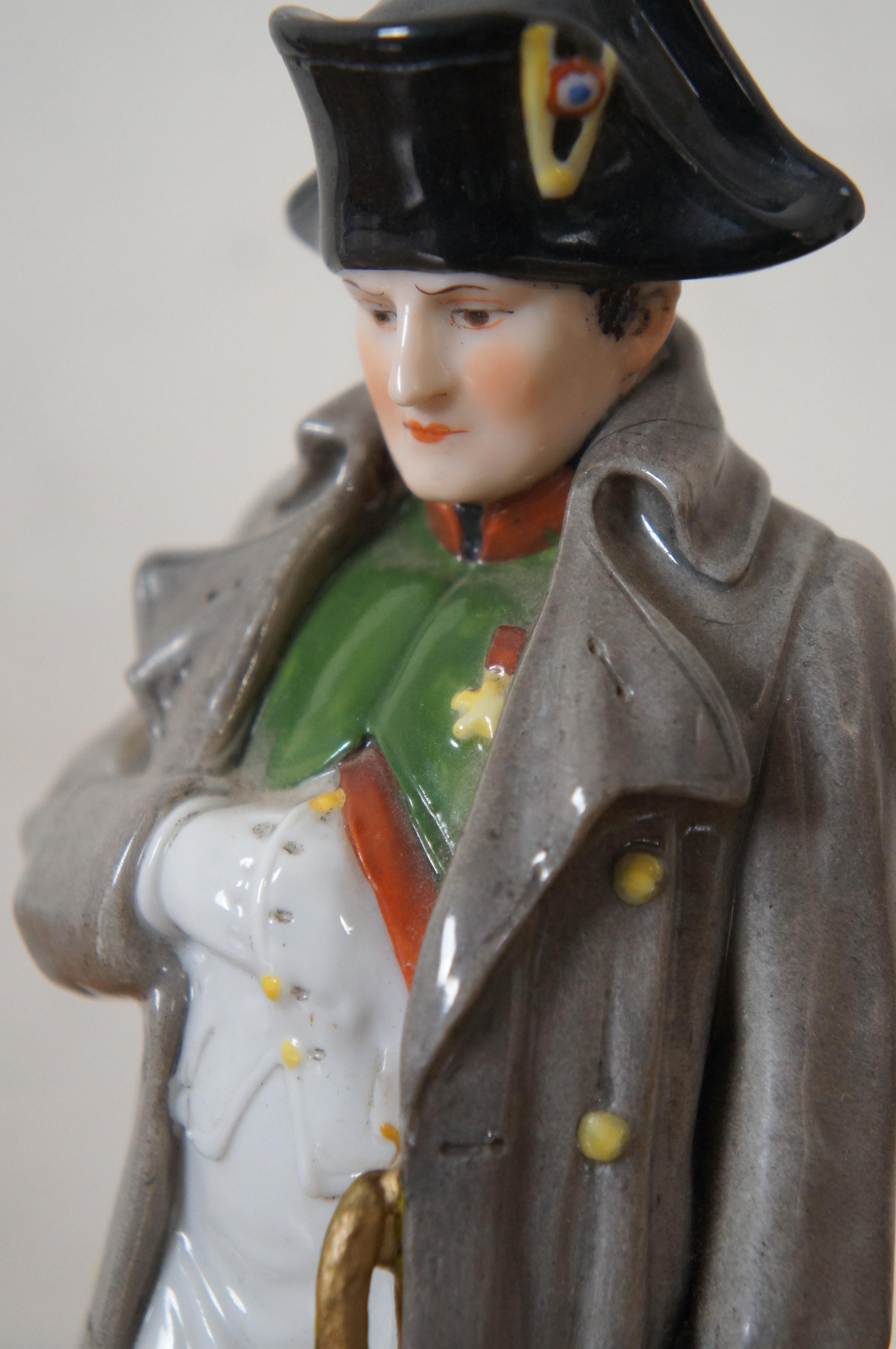 Antique German Scheibe Alsbach Kister KPM Napoleon Porcelain Figurine 9