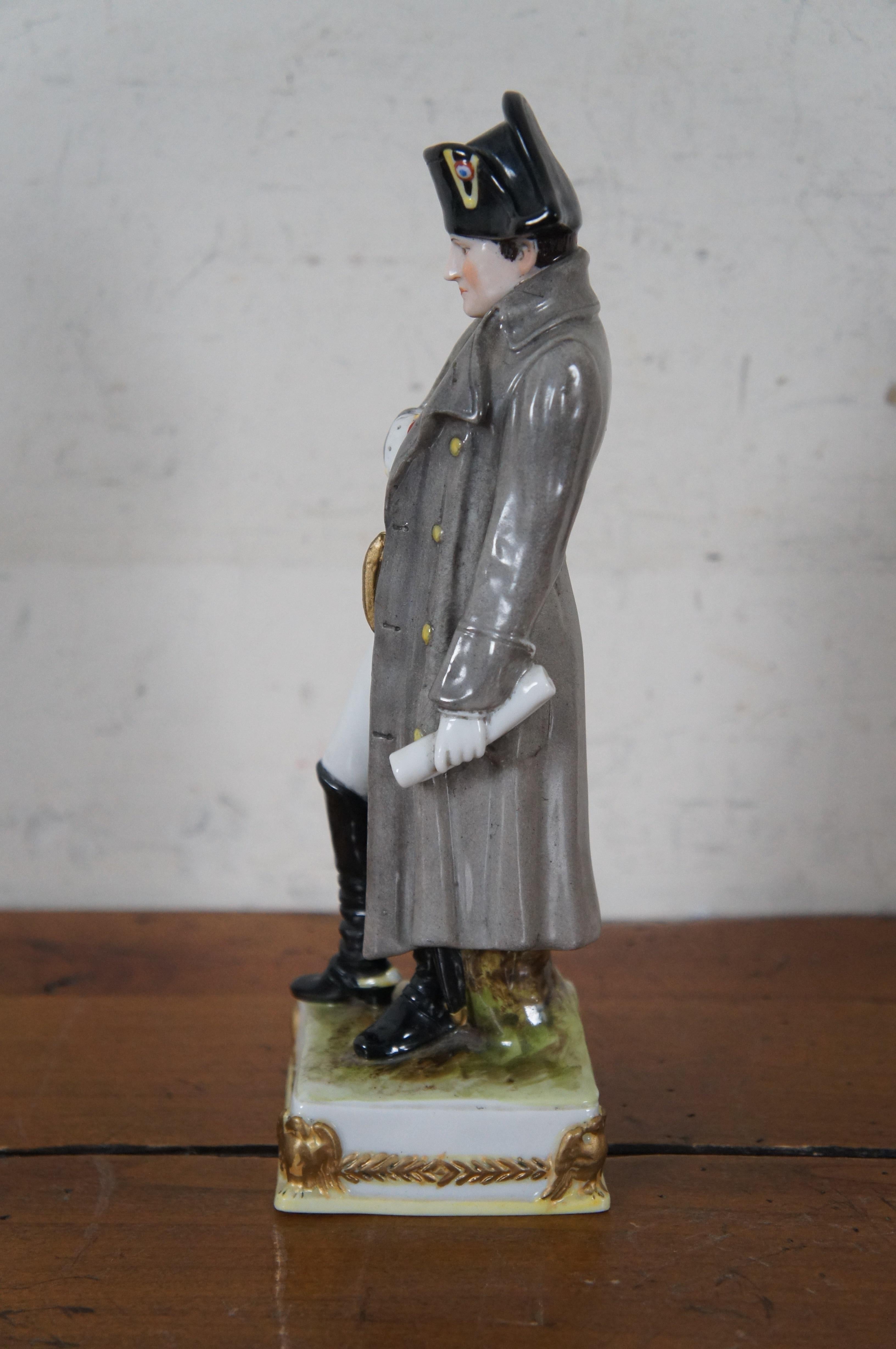 Victorian Antique German Scheibe Alsbach Kister KPM Napoleon Porcelain Figurine 9
