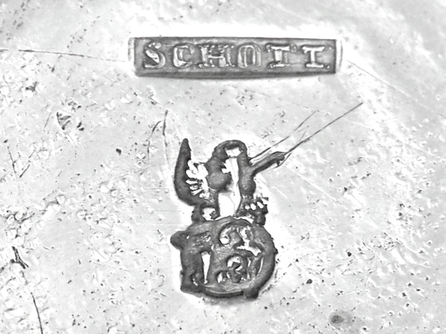 Antiker deutscher Silber-Couchtisch aus der Zeit um 1850 im Angebot 6
