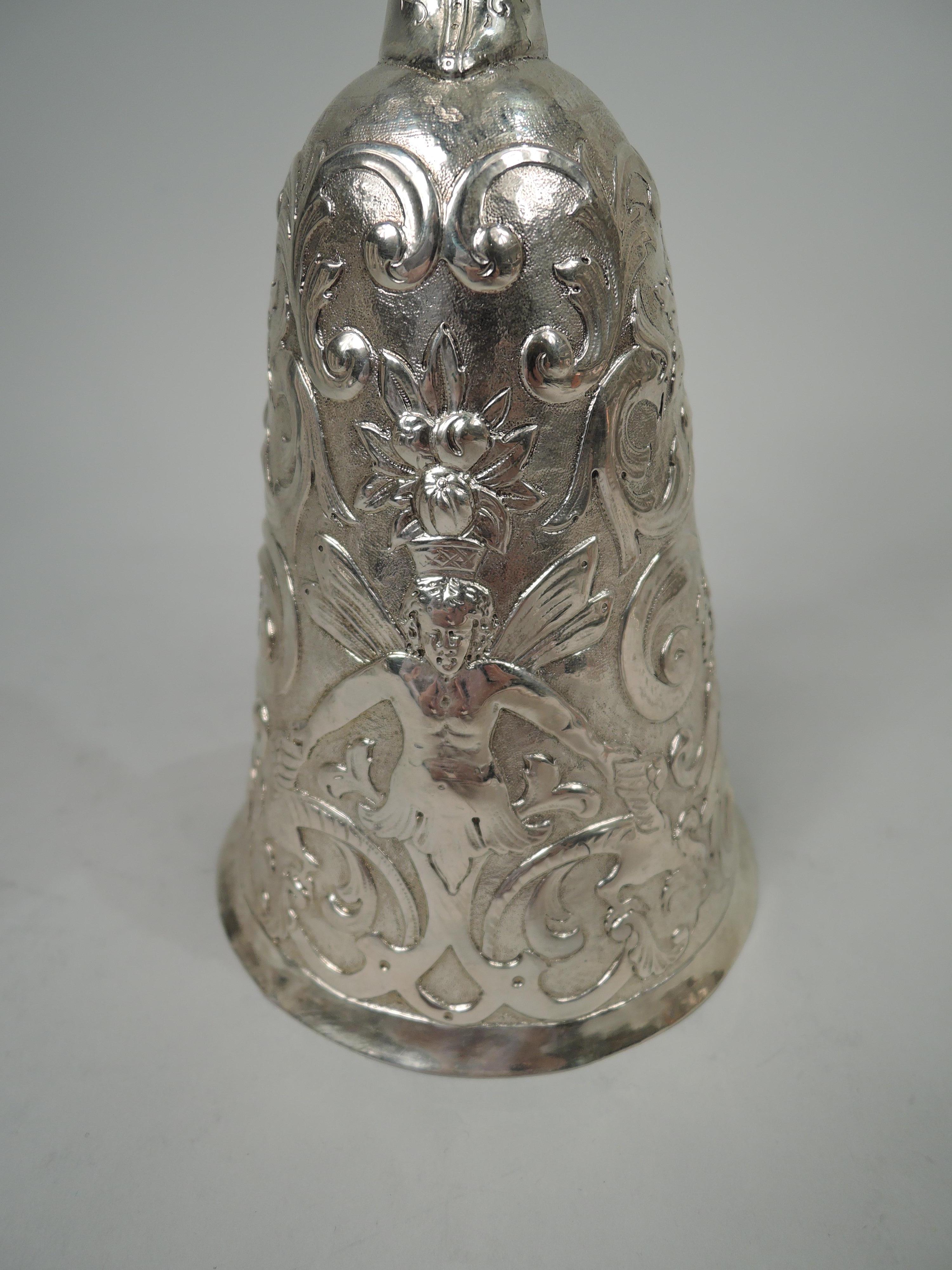 Antiker deutscher Jungfrauen-Hochzeitsbecher aus Silber (Deutsch)