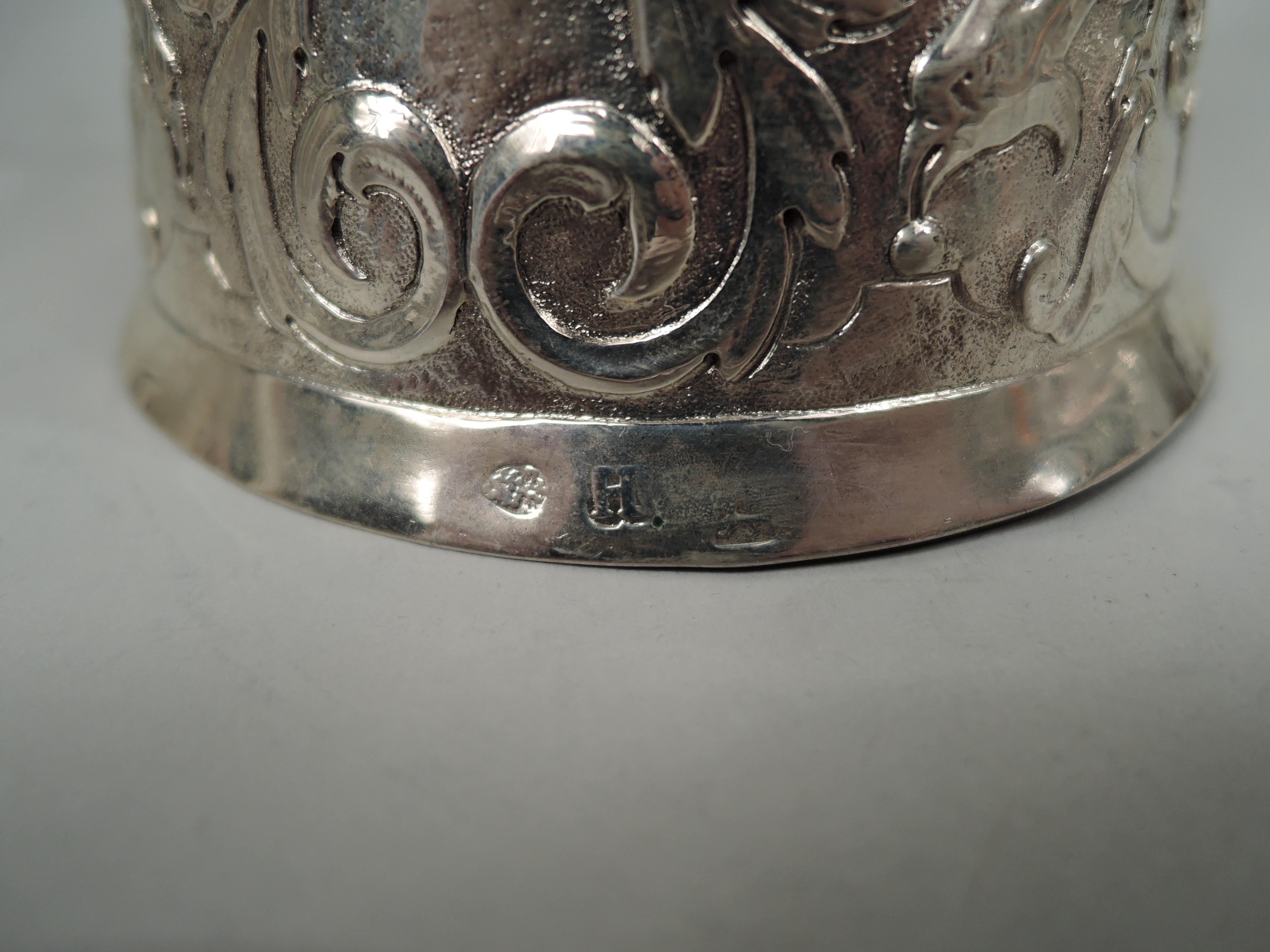 Antiker deutscher Jungfrauen-Hochzeitsbecher aus Silber (20. Jahrhundert)