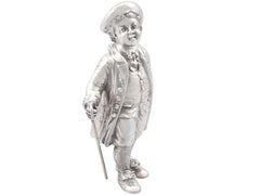 Antique German Silver Pepperette, Circa 1900