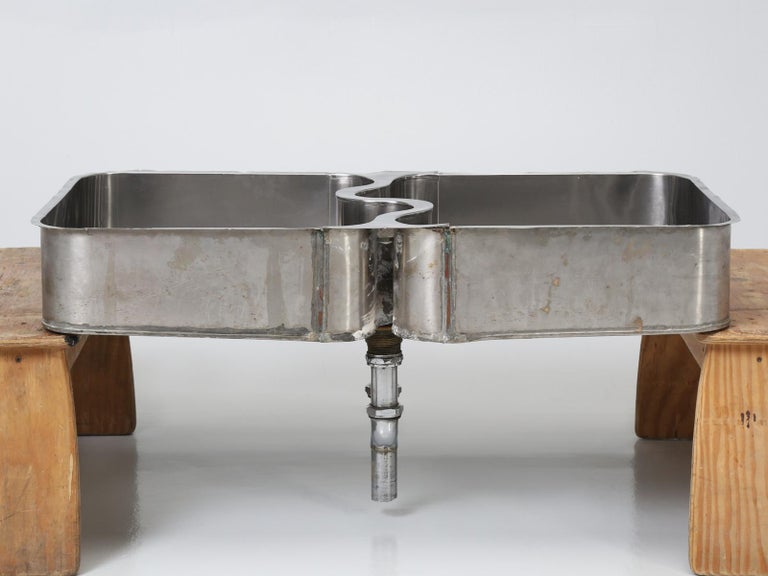 Antique German Silver Undermount Sink at 1stDibs