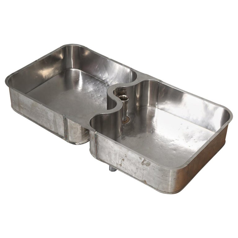 Antique German Silver Undermount Sink at 1stDibs