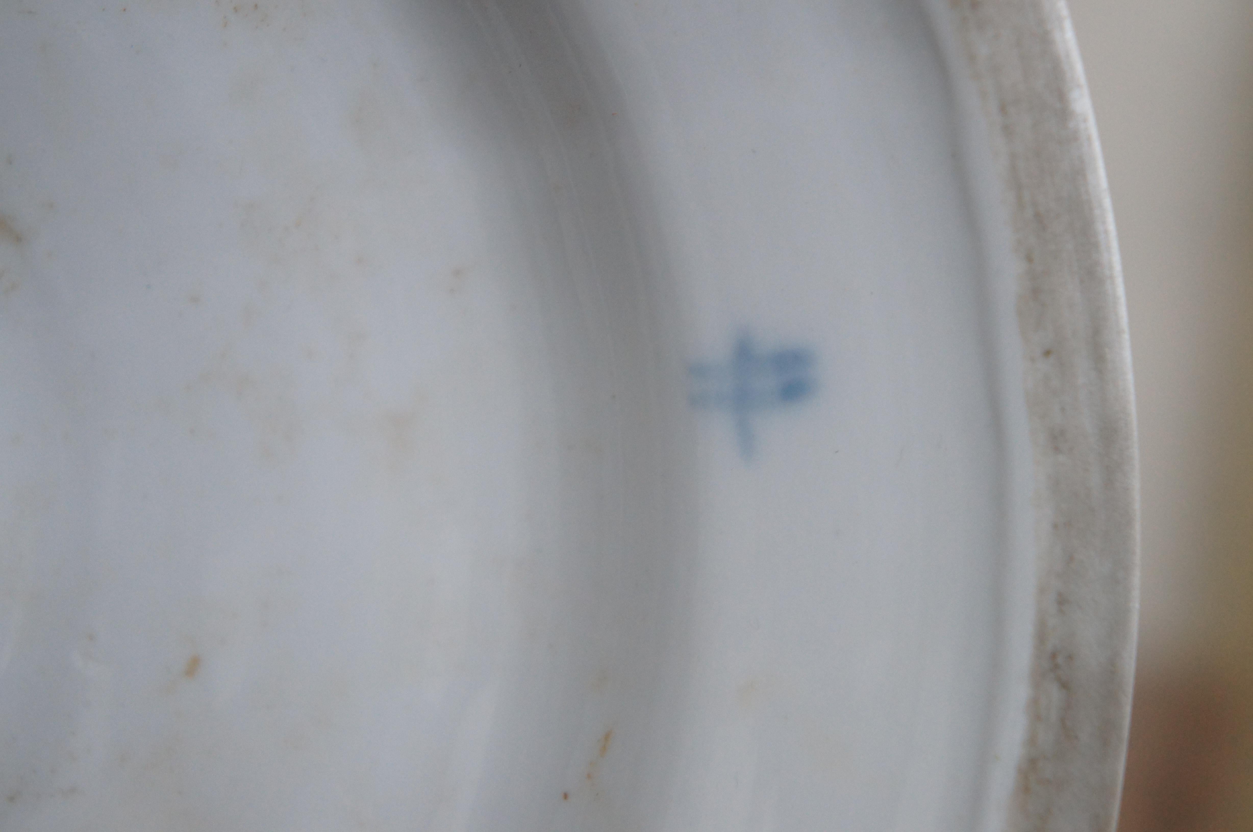 Antike deutsche Sitzendorf Dresden Porcelain Cherubs umgewandelt Öllampe im Zustand „Gut“ im Angebot in Dayton, OH
