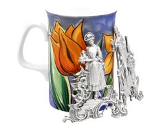 Antique German Sterling Silver Card and Menu Holders