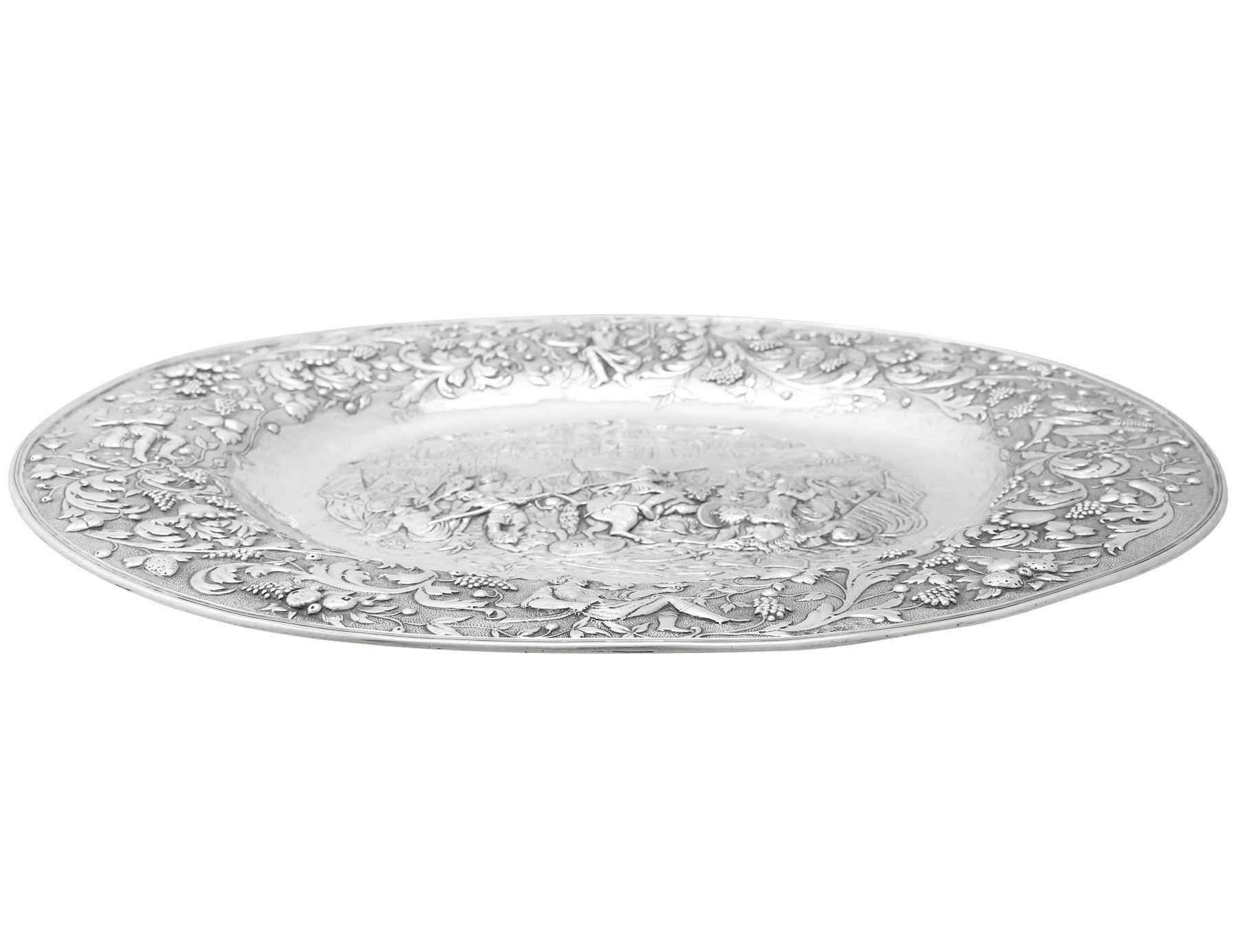 sterling silver charger plates