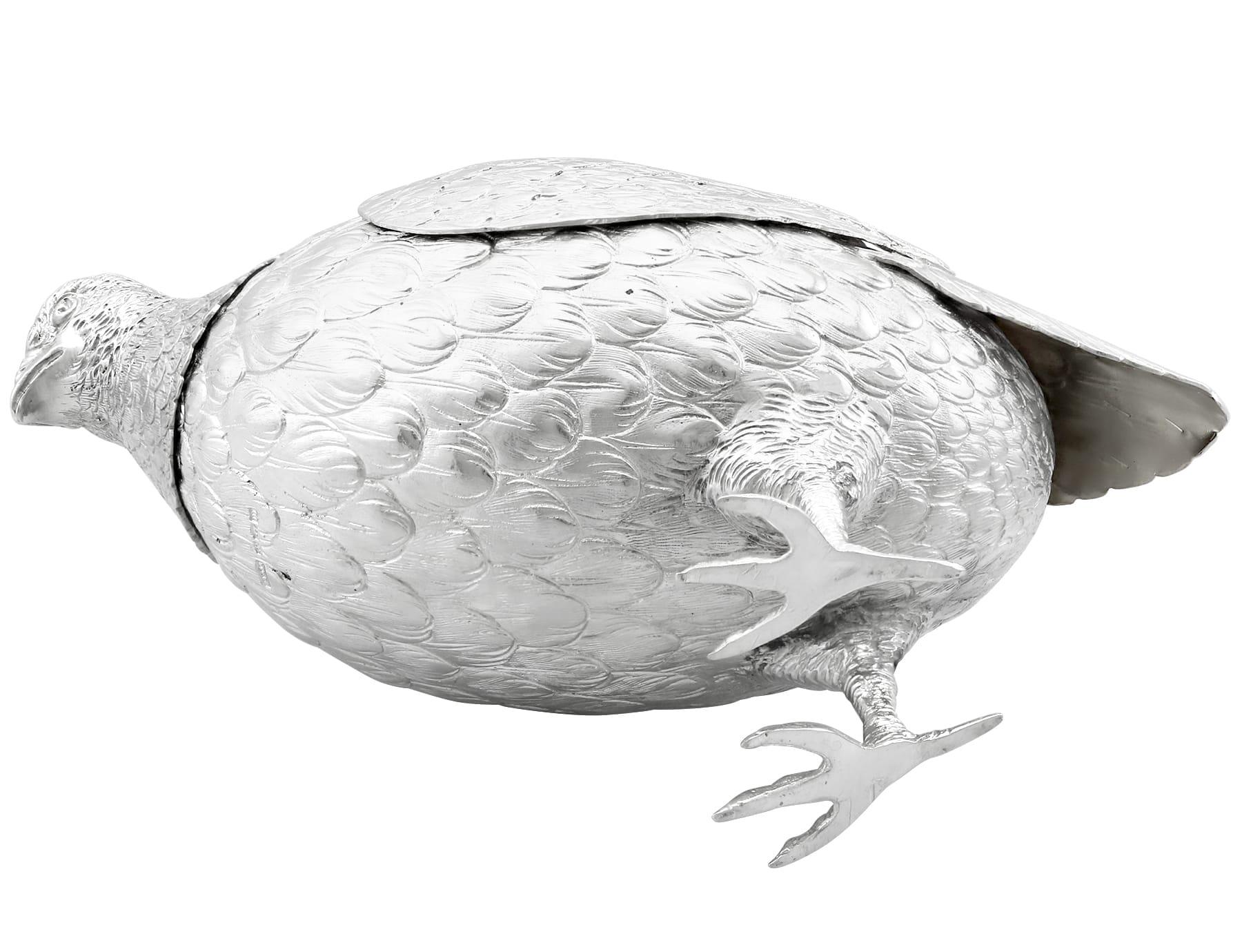 Antica zuccheriera tedesca in argento sterling (1927) in vendita 7