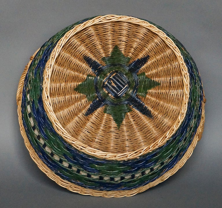Antique German Wedding Basket at 1stDibs