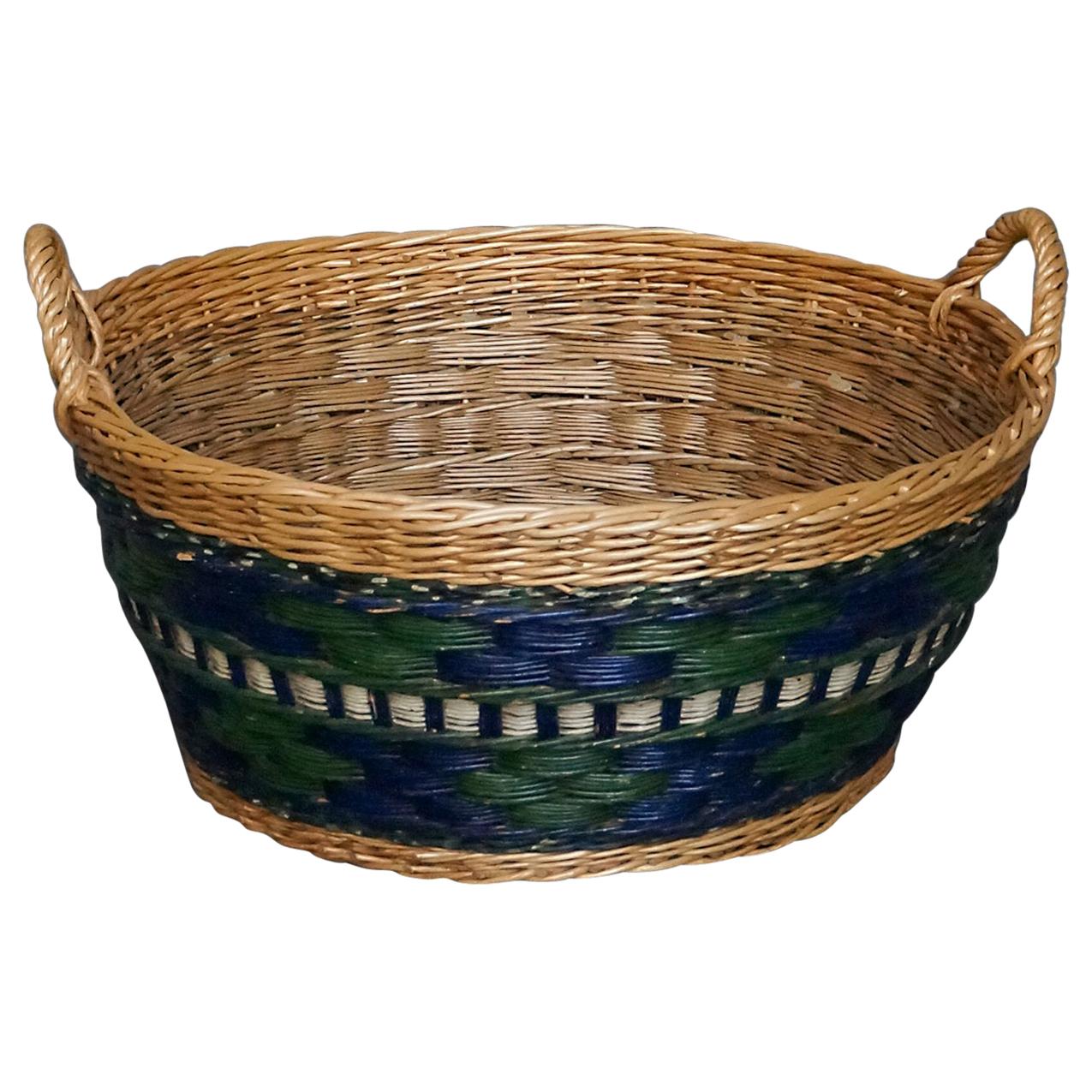 Antique German Wedding Basket