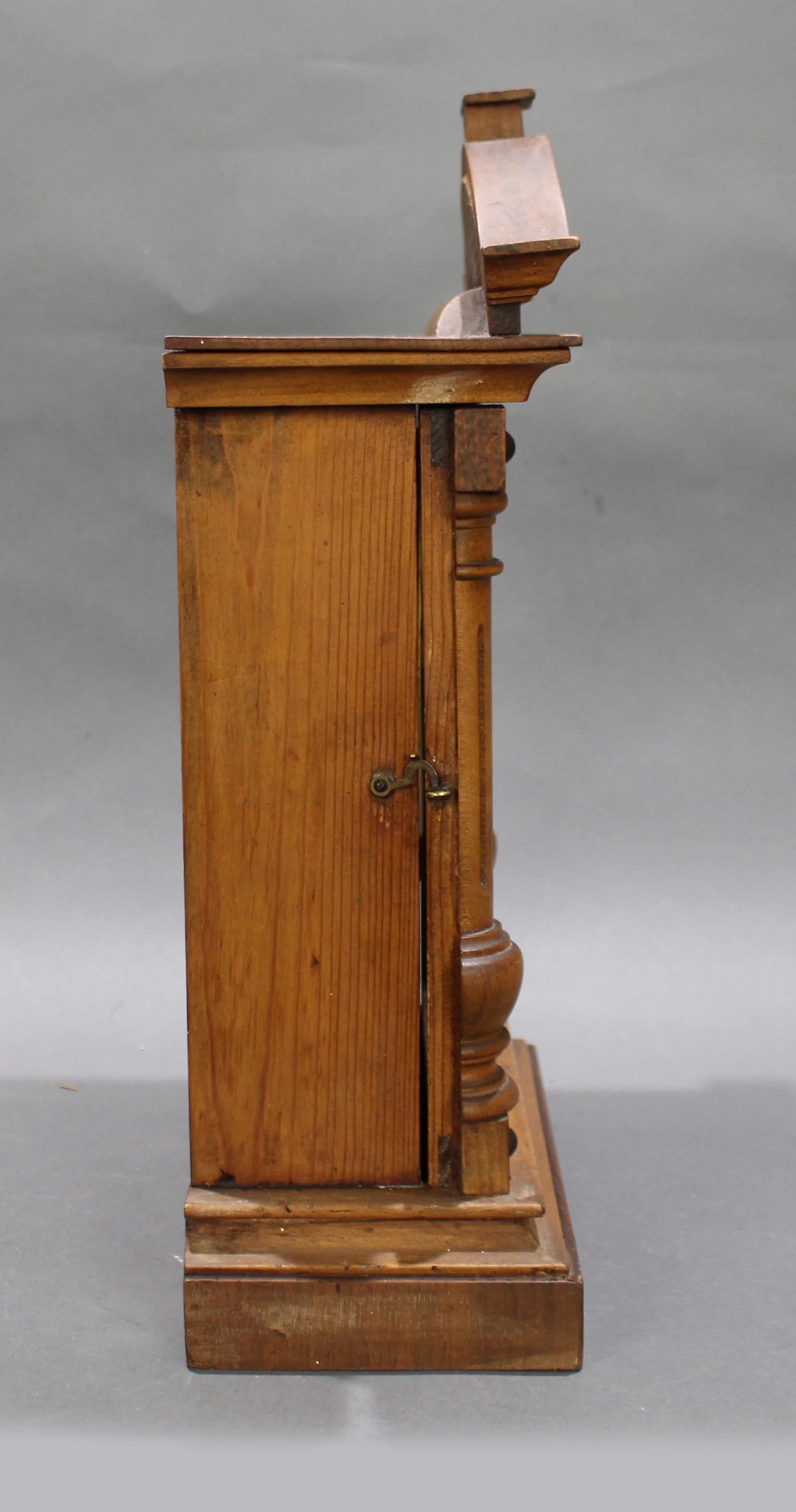 Antique German Württemberg Mantel Clock, c.1890 For Sale 6