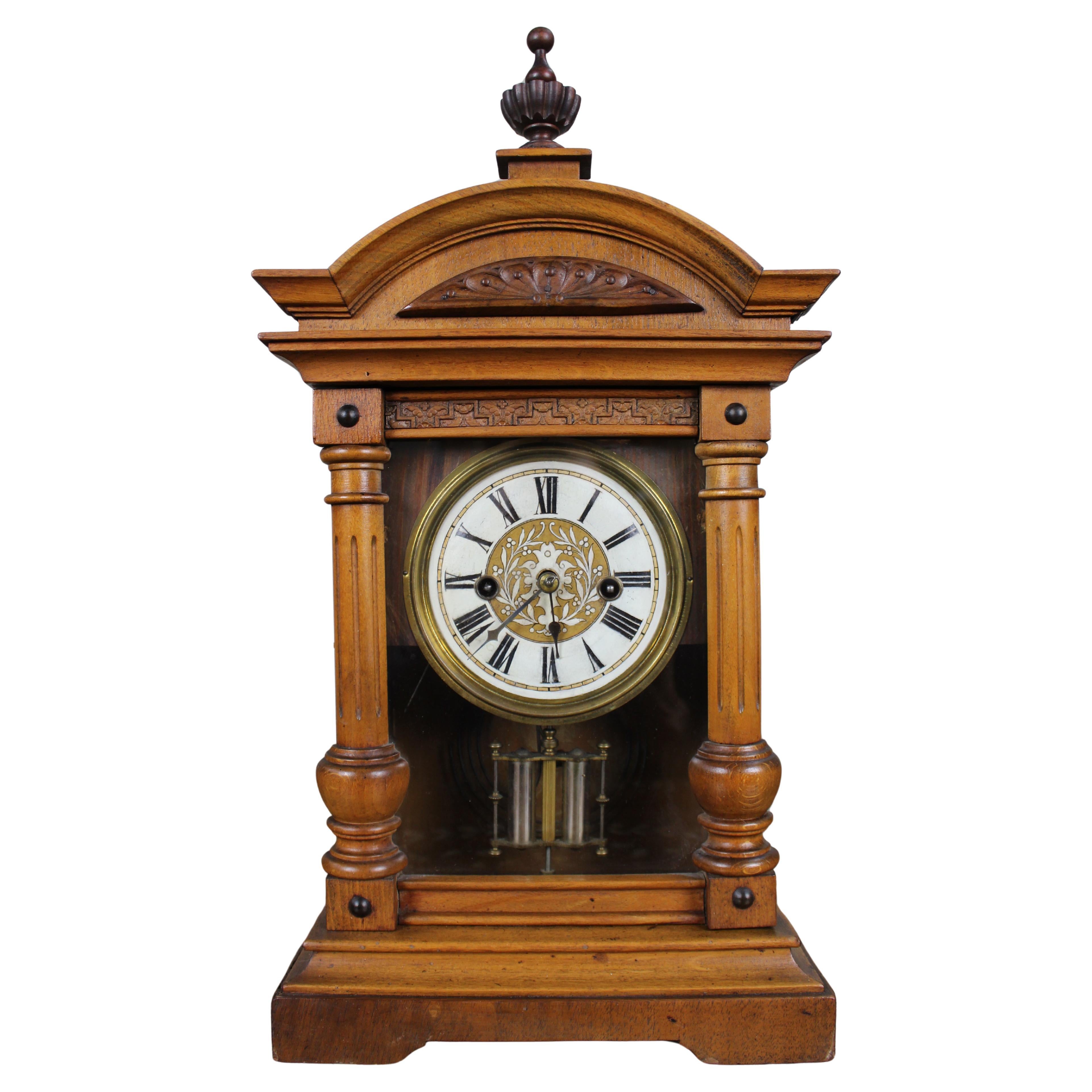 Antico orologio da tavolo tedesco Württemberg, 1890 ca.