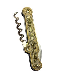 Antique Germany Cutlery Pocket Knife Nuremberg Beer Scene 1900s