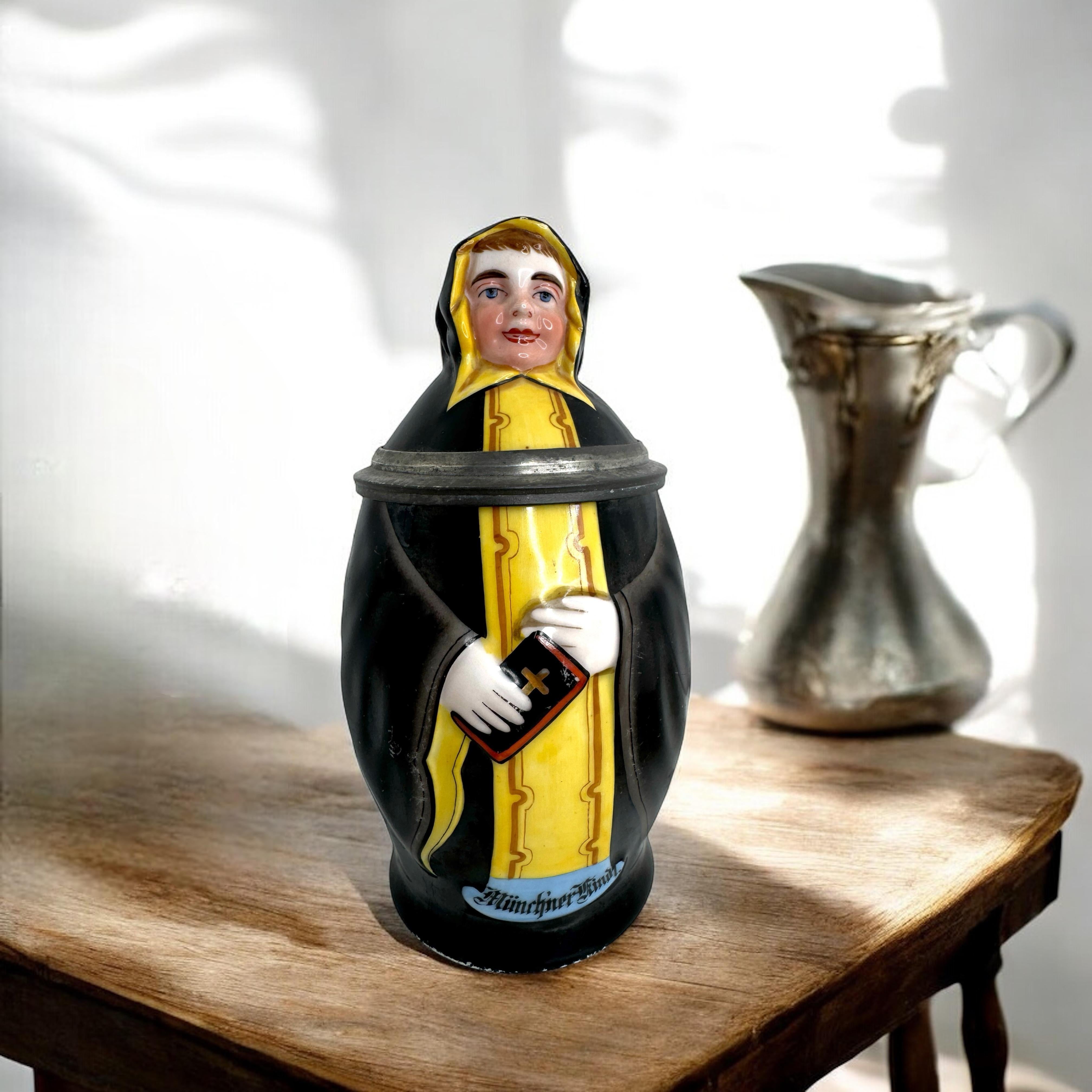 Beer Stein Munich Child, Martin Pausen, Allemagne, années 1910 en vente 9