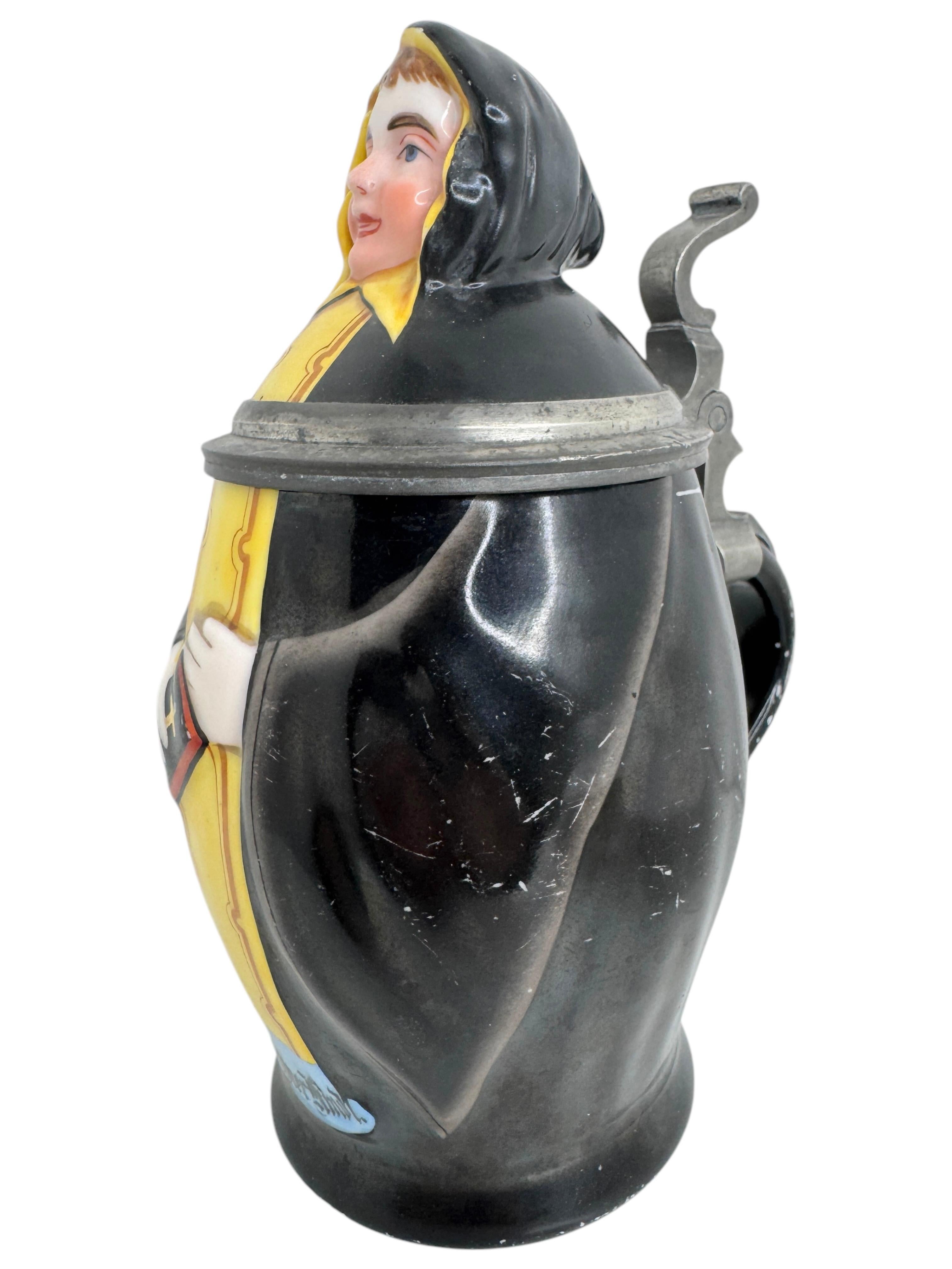 Allemand Beer Stein Munich Child, Martin Pausen, Allemagne, années 1910 en vente
