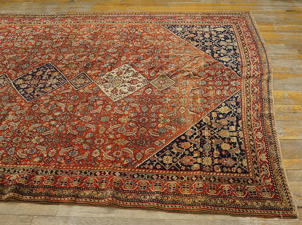 Hand-Knotted Antique Ghashgaie Rug 5' 3