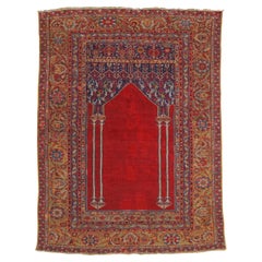 Antiker Ghiordes-Teppich - Anatolischer Ghiordes-Teppich aus dem 18. Jahrhundert