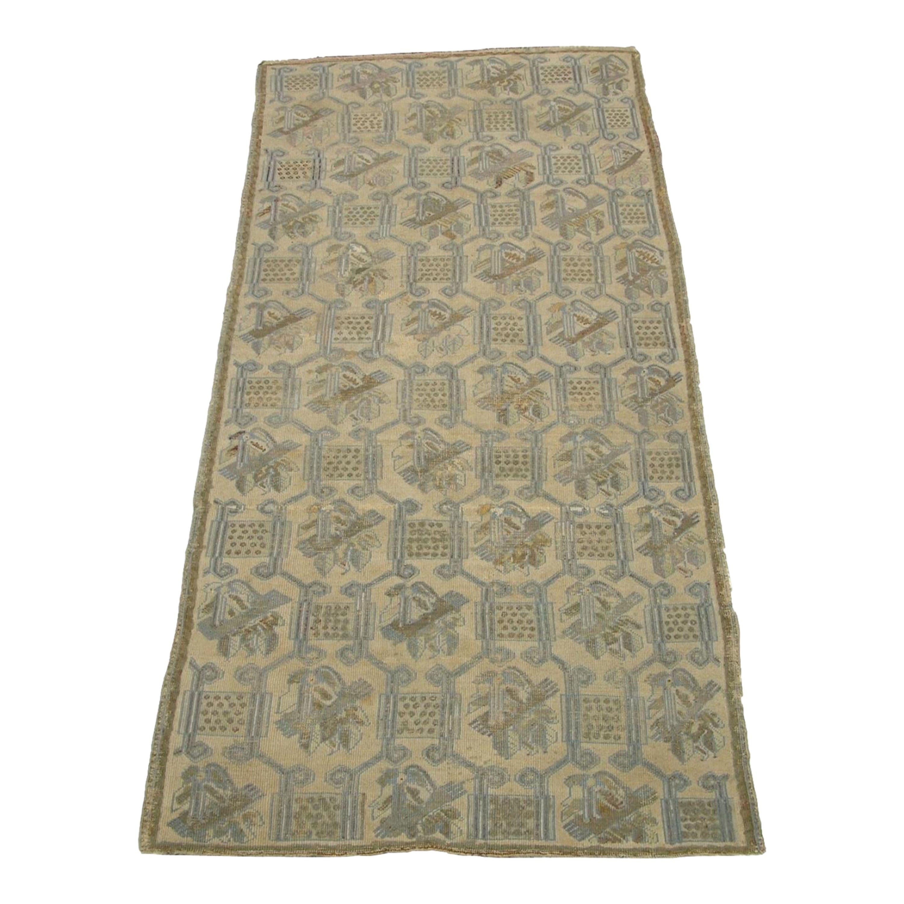 Tappeto antico Ghiordes 9.11x4.6