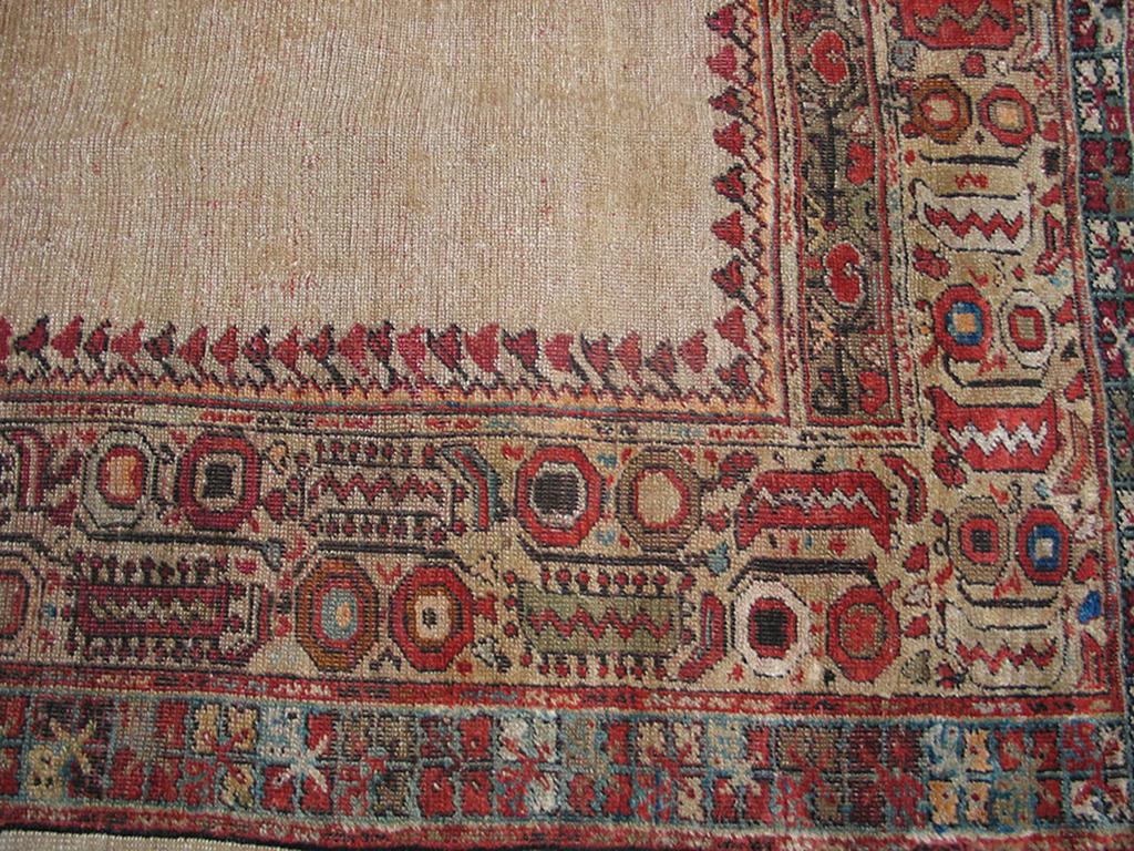 19th Century Turkish Oushak Ghiordes Prayer Carpet ( 3'6