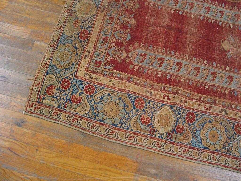 Mid-18th Century Mid 18th Century Turkish Ghiordes Prayer Carpet ( 4' x 6' -  122 x 183 )  For Sale