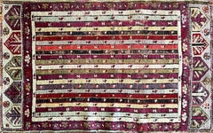 Antique Ghiordes Yastik Anatolian Rug