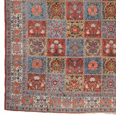 Antique Ghom (Qum) Rug - 19th Century Ghom Rug, Antique Rug