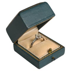 Antiker Diamant-Verlobungsring mit alteuropäischem Schliff (GIA ca. 1.00 kt)