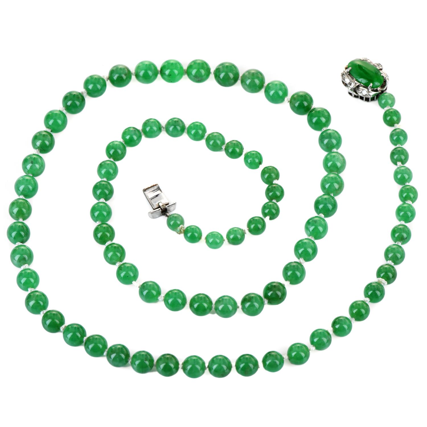 cress emerald beads