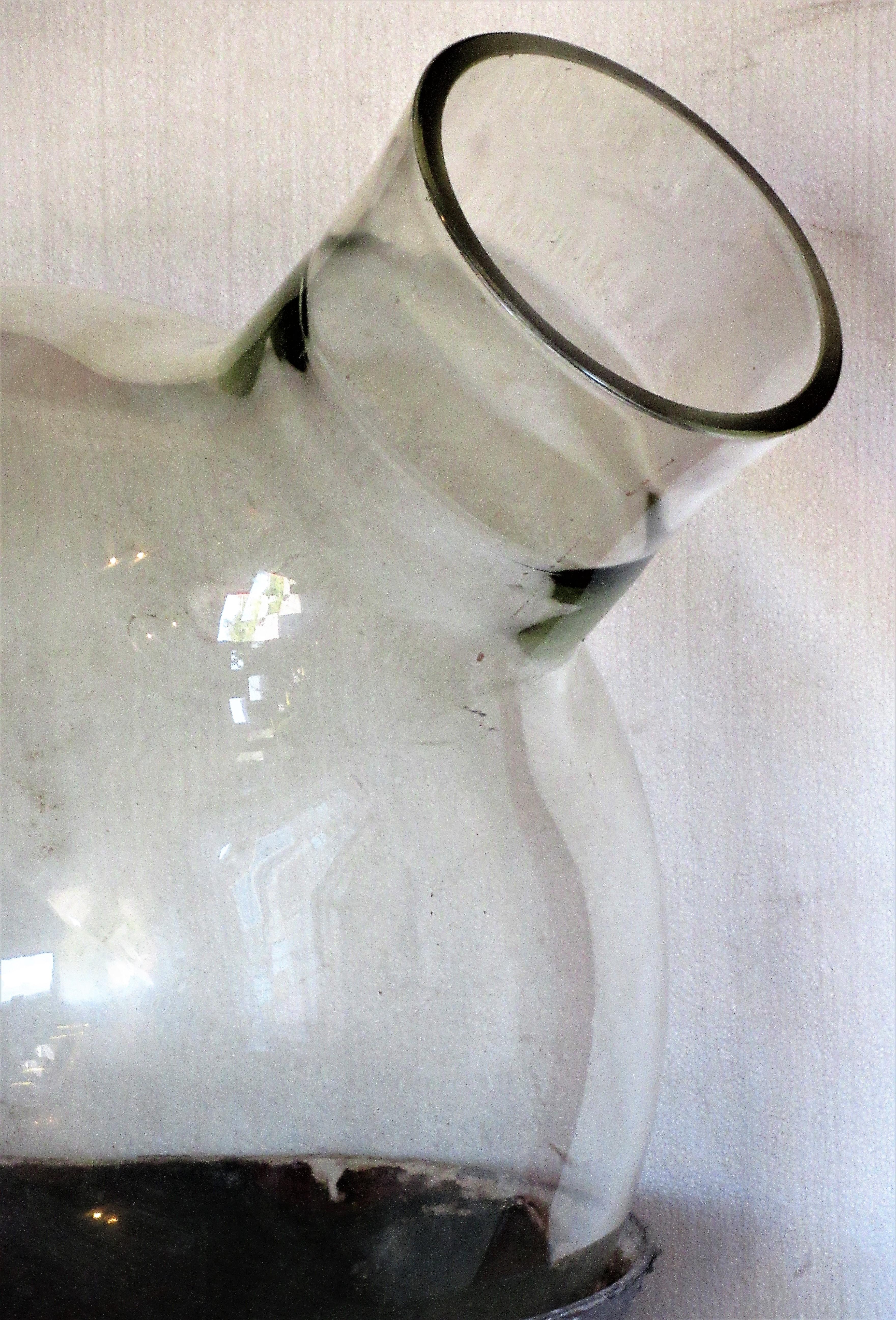 giant glass bottle